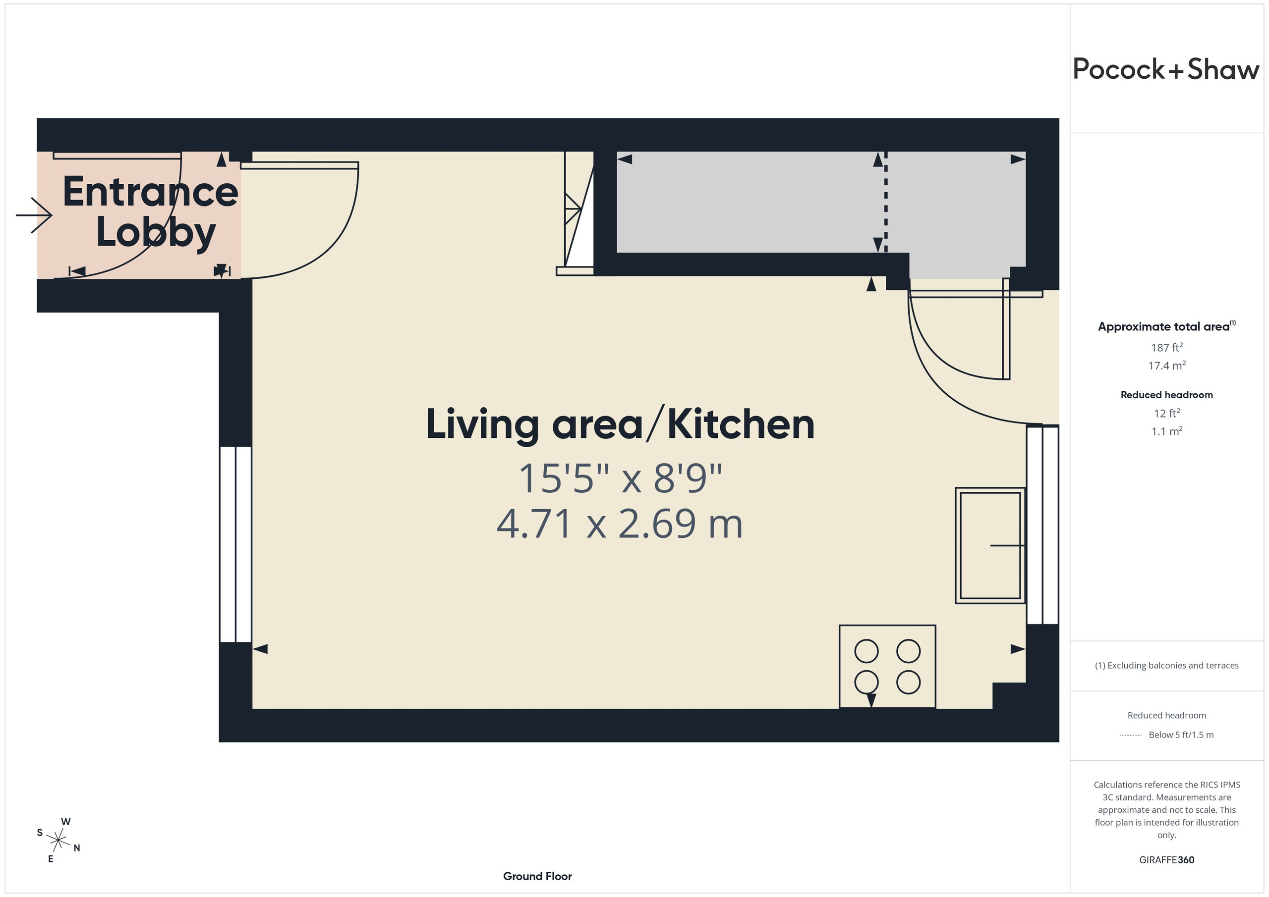 215 High Street, Cambridge floorplan