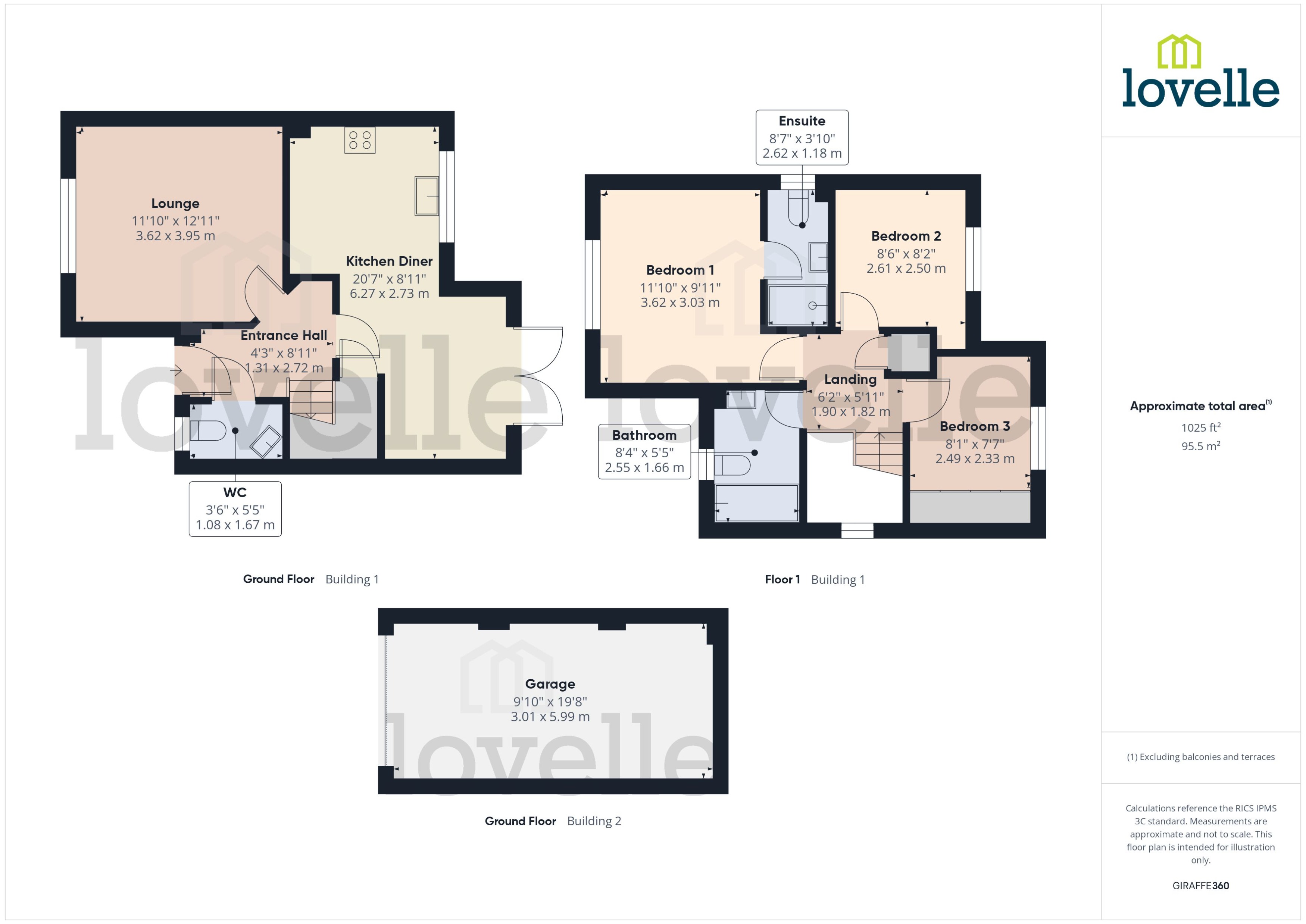 39, Aintree Drive, Market Rasen floorplan