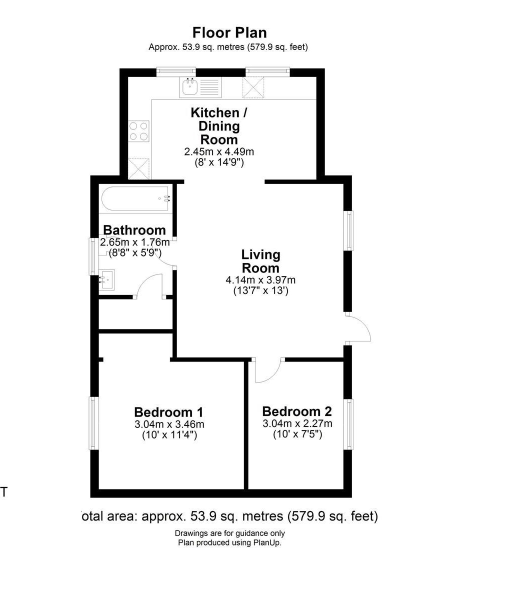 The Annexe, 83, Station Road, Cambridge floorplan
