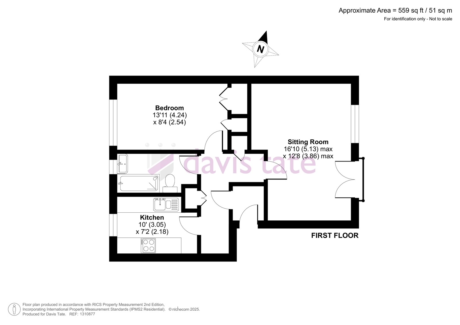 Flat 4 Lamorna,, 219 Greys Road, Oxfordshire floorplan