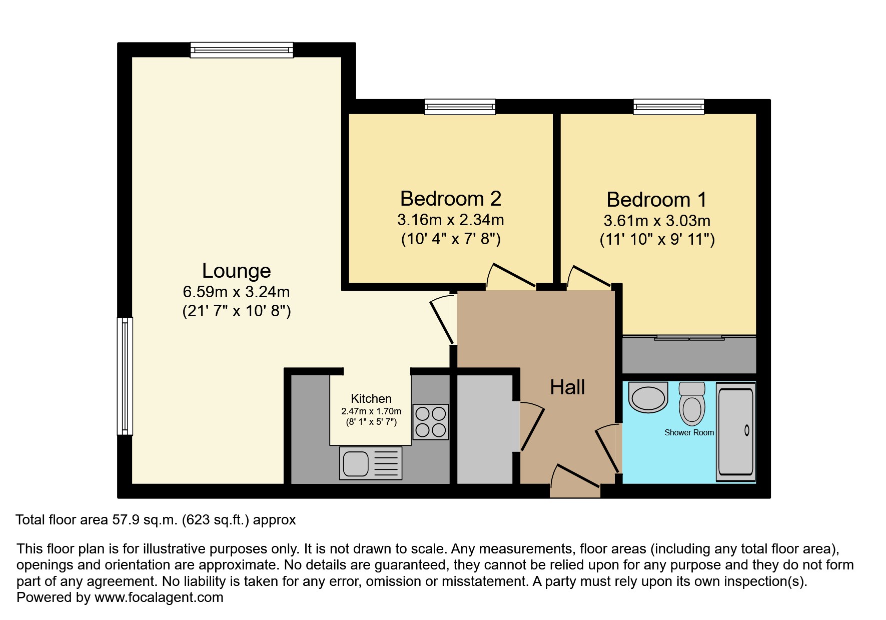 19, Chestnut Court (Southampton), Southampton floorplan