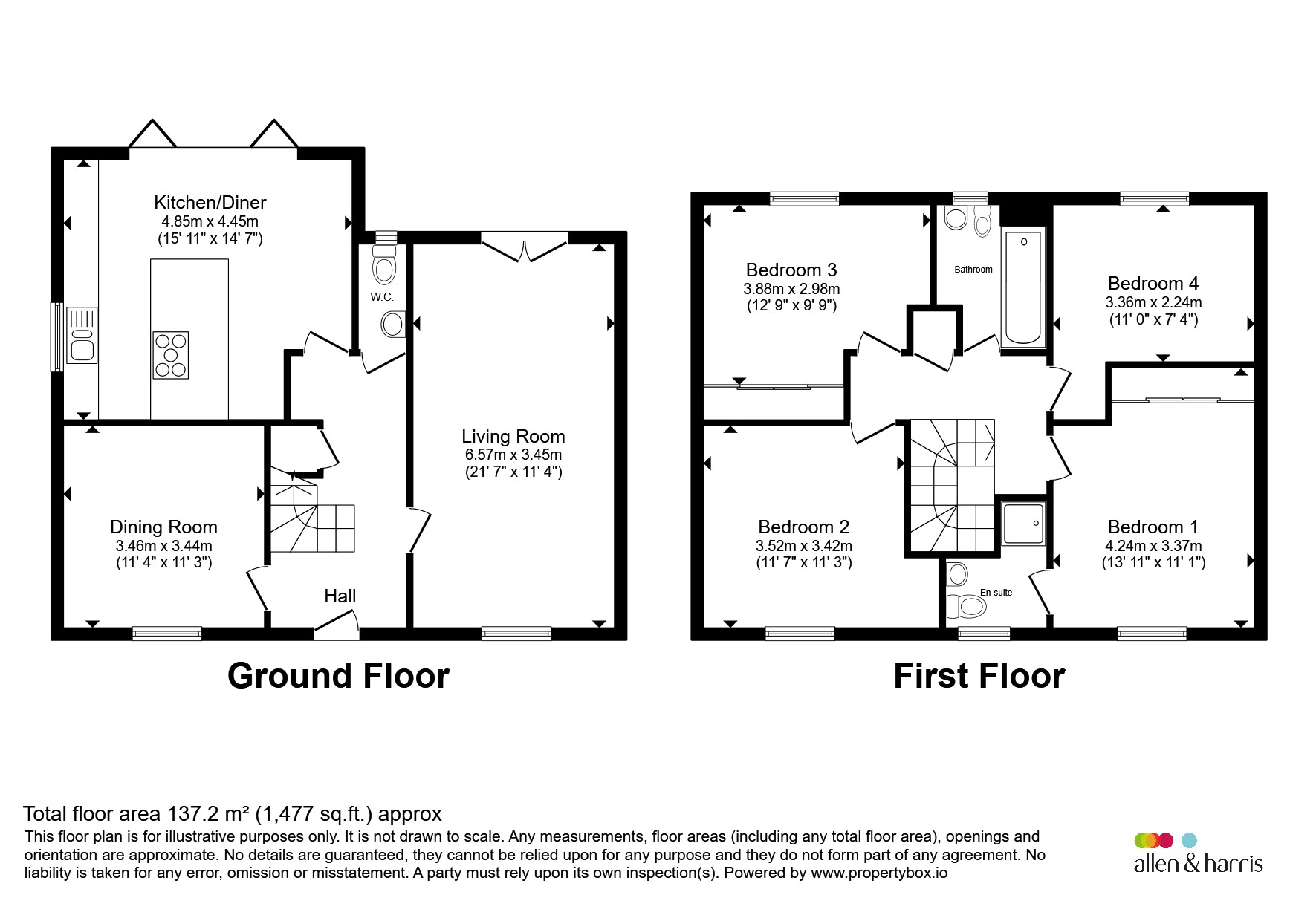 11, Pippit Place, Melksham floorplan