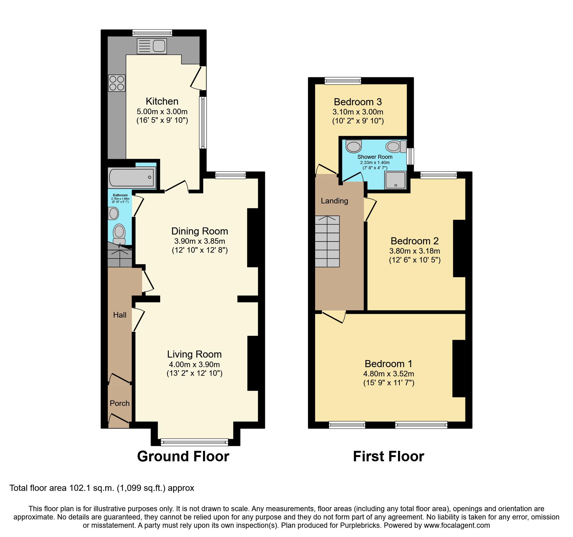 Milnrow Road, Milnrow, Rochdale OL16, 3 bedroom terraced house for sale
