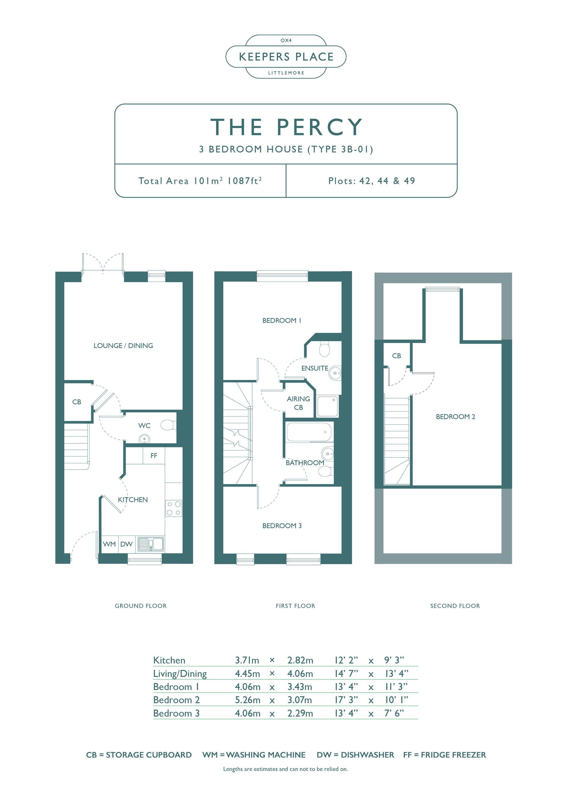 Plot 42, Keepers Place, Oxford floorplan