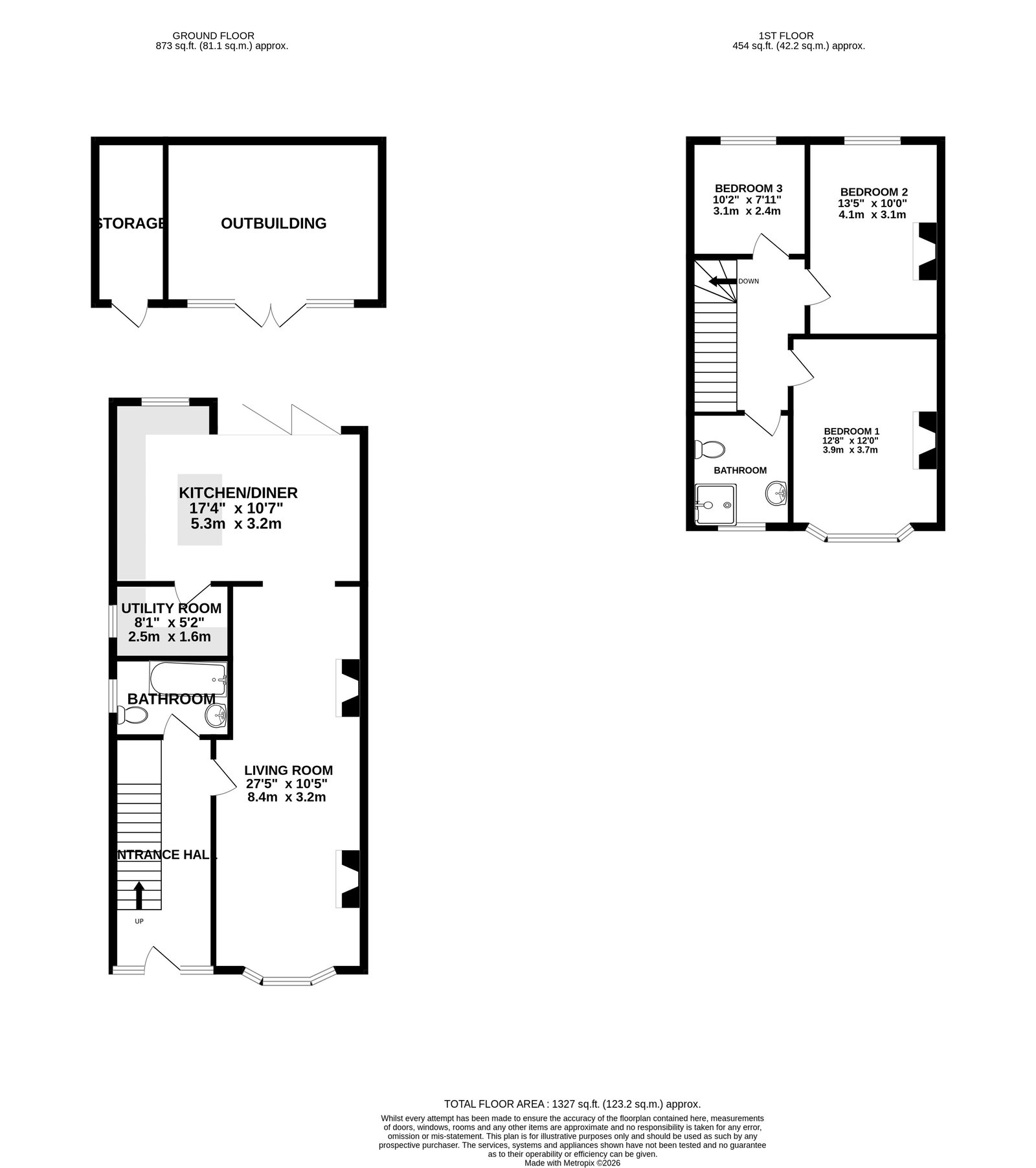 42, College Road, Southampton floorplan