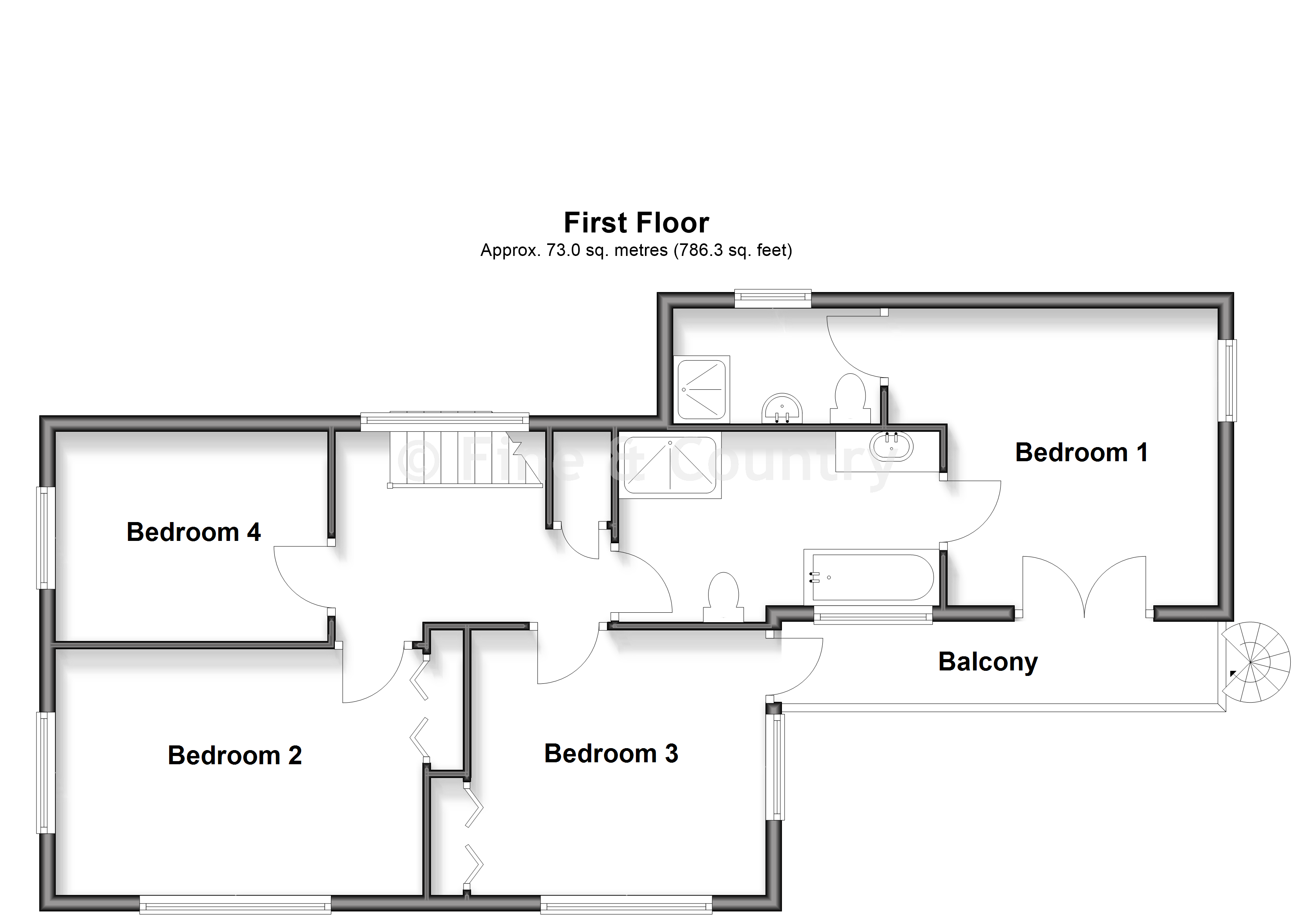 Maranatha, Castle Court, Ventnor floorplan