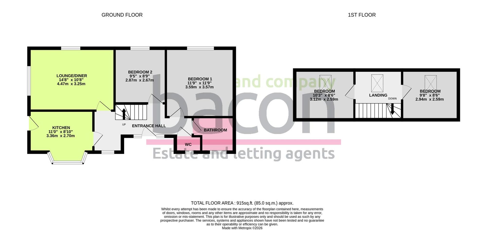 69 Henty Road, Worthing floorplan