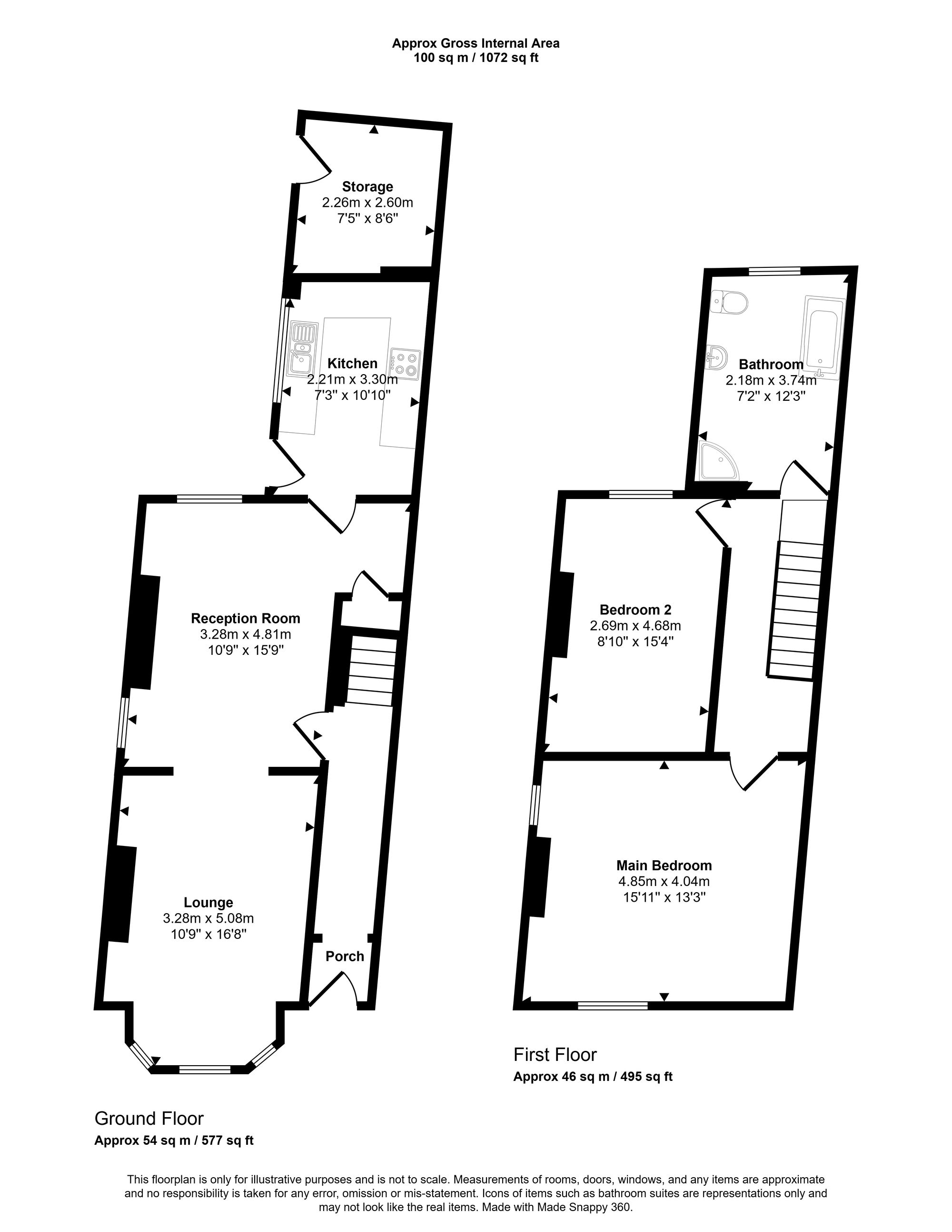 451 Warrington Road, Wigan floorplan