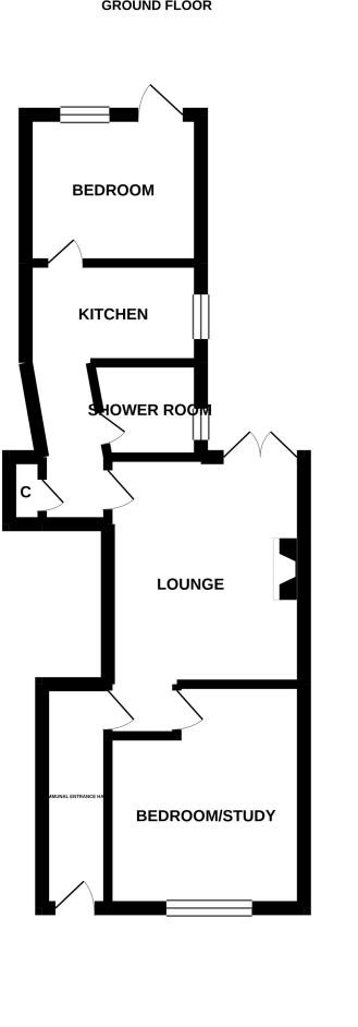 25A, Selbourne Place, Minehead floorplan