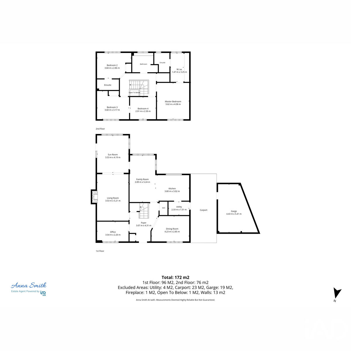 66, Collier Close, Ely floorplan