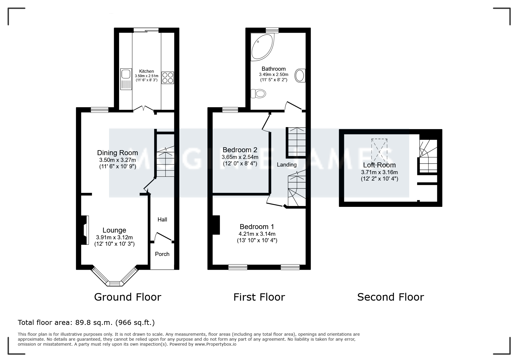 93, Moy Road, Cardiff floorplan