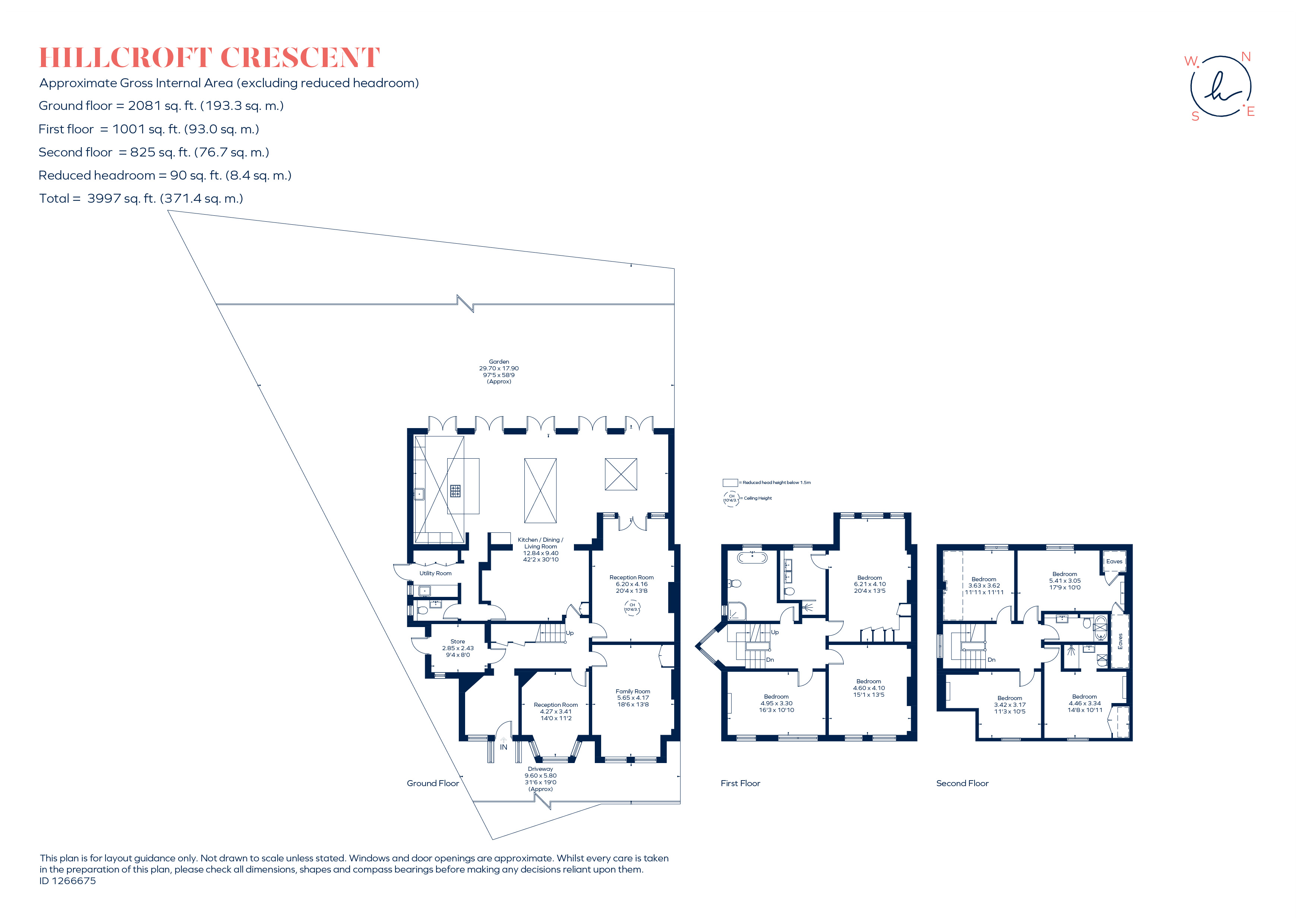 23, Hillcroft Crescent, Ealing floorplan