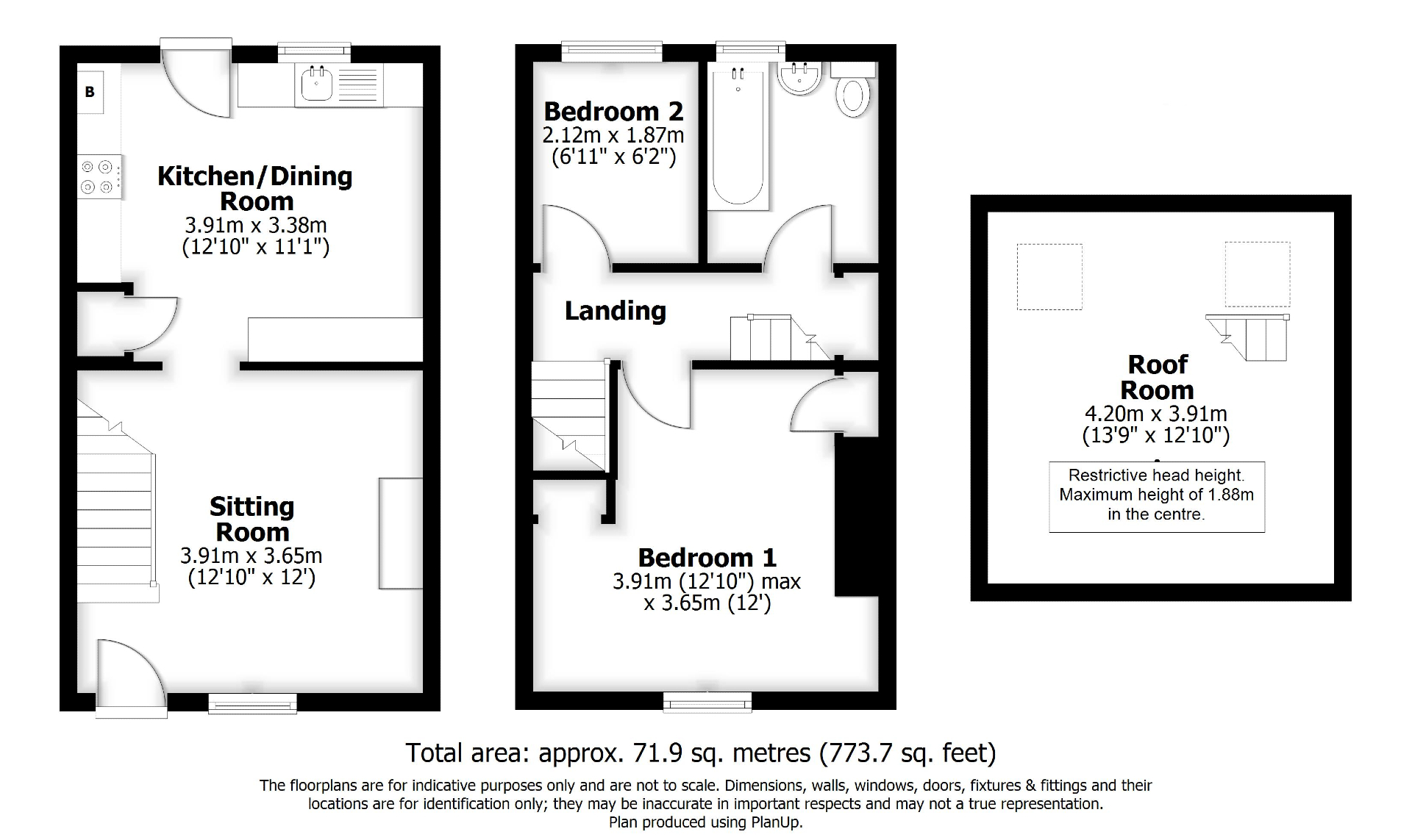 3, Church Place, Godmanchester floorplan