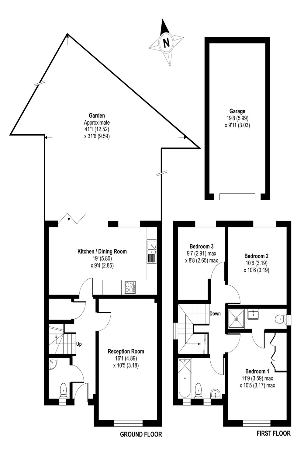 Goose Close, Upton floorplan