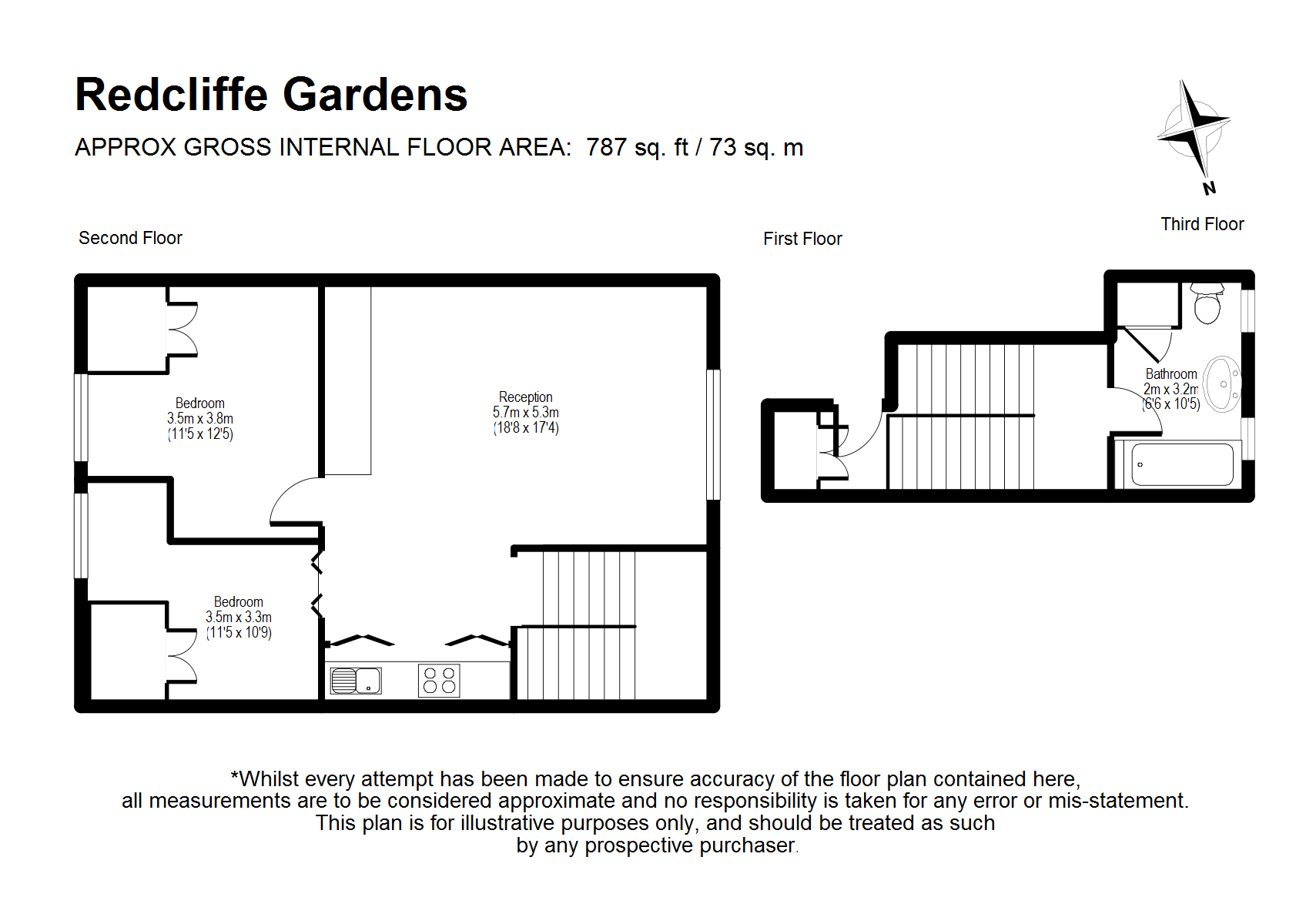 2 Bedrooms Flat to rent in Redcliffe Gardens, West Chelsea SW10