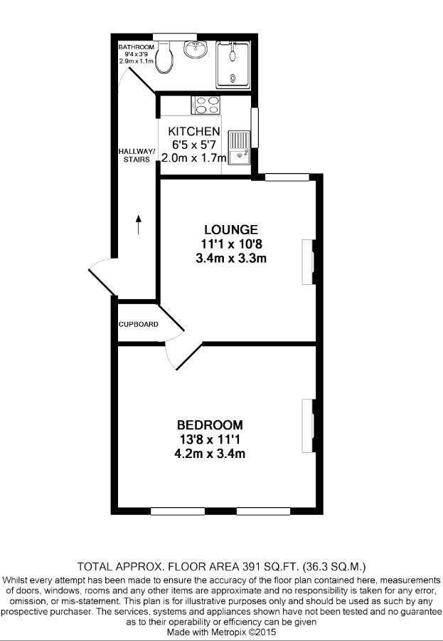 1 Bedrooms Flat to rent in Neville Road, Croydon CR0