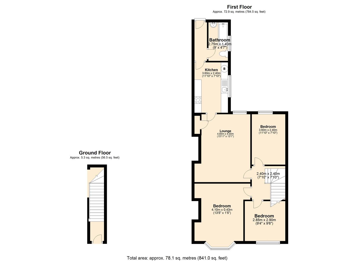 Warwick Street, Newcastle upon Tyne floorplan