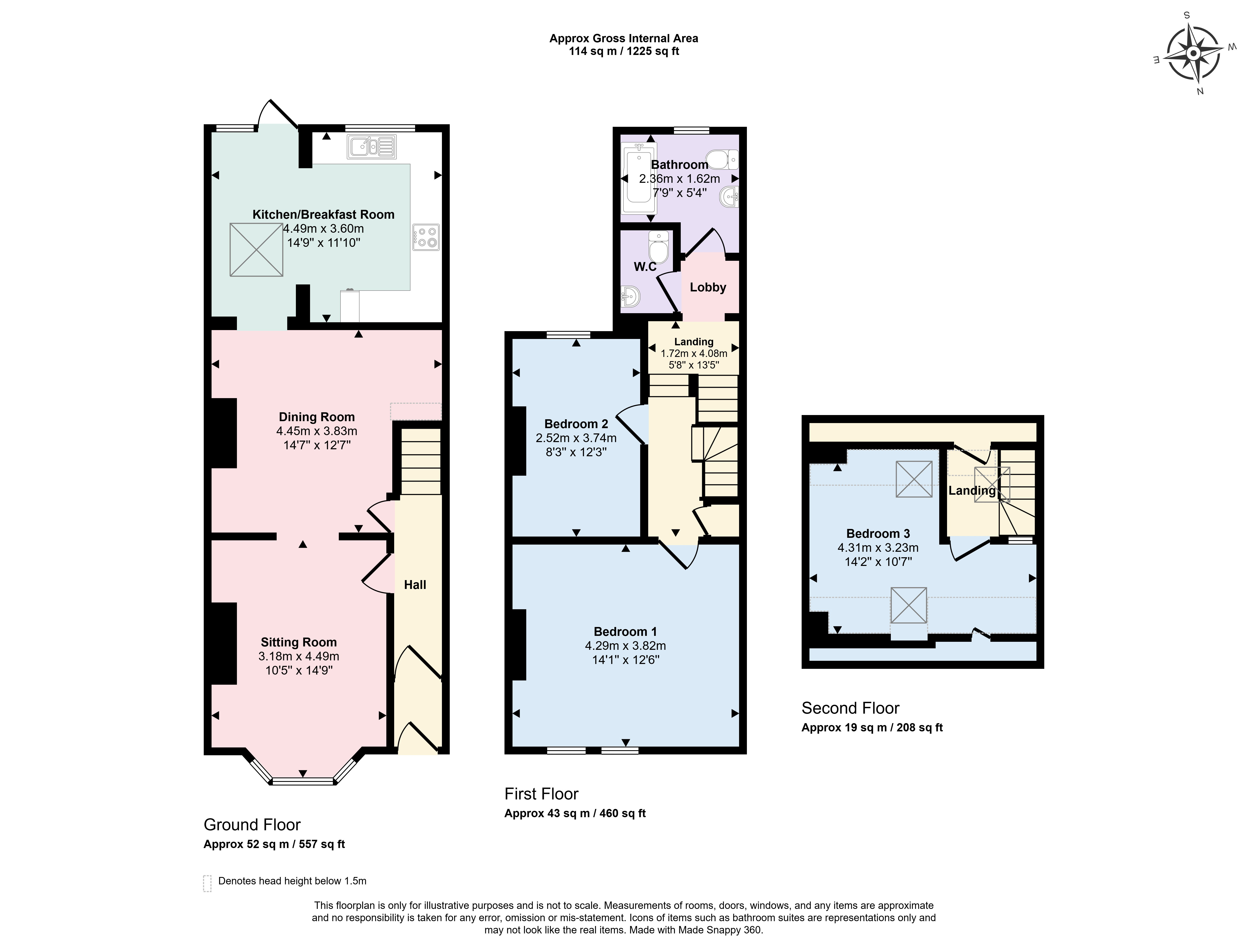 26, Ringwood Road, Bath floorplan