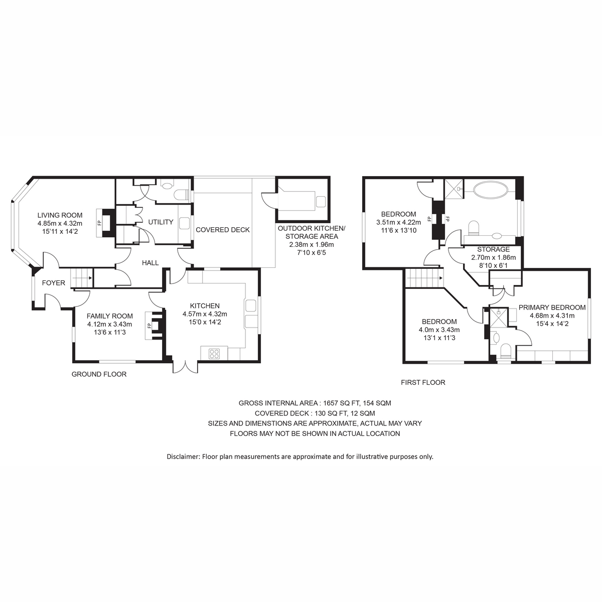 1 Manor Cottages, Winwick, Northampton floorplan