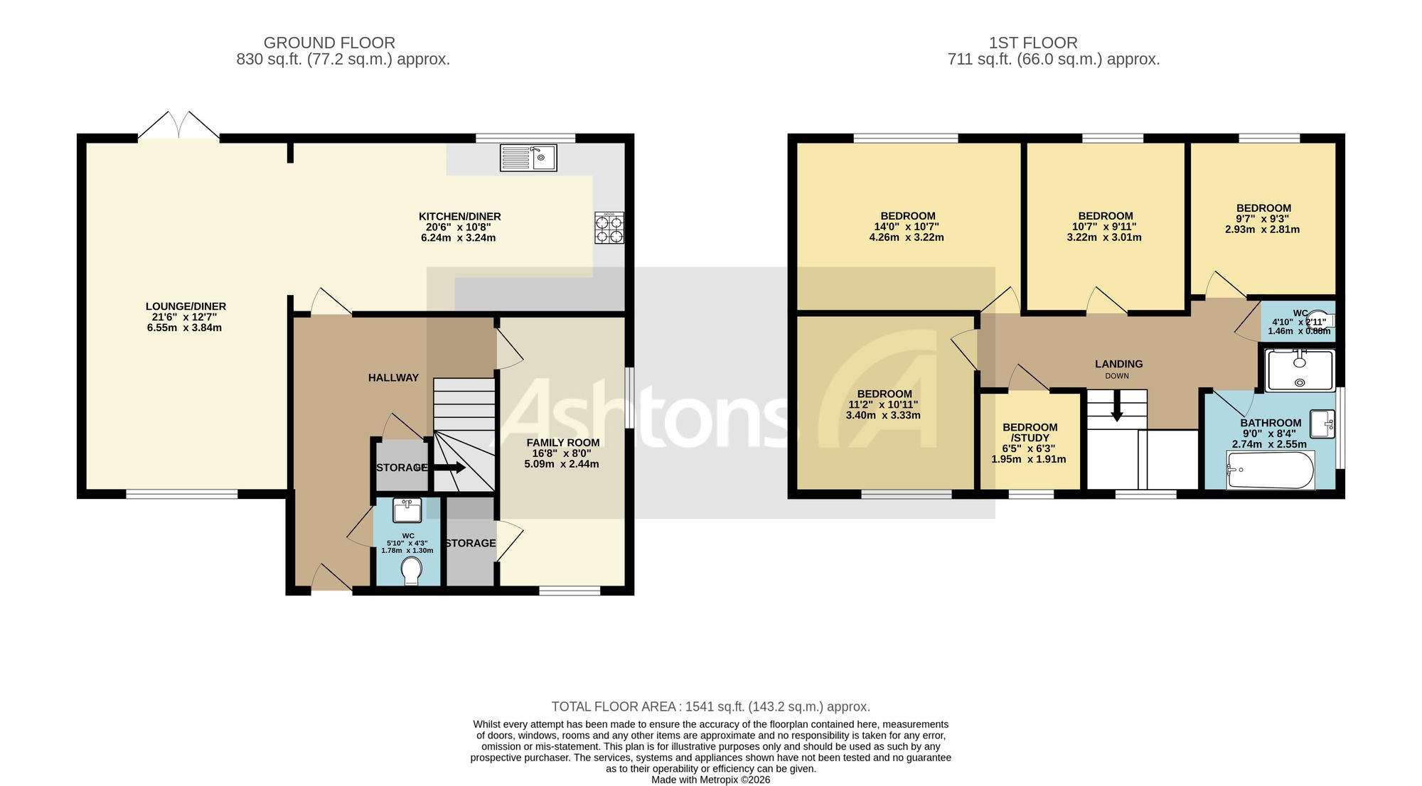 19 Churchfields, Warrington floorplan