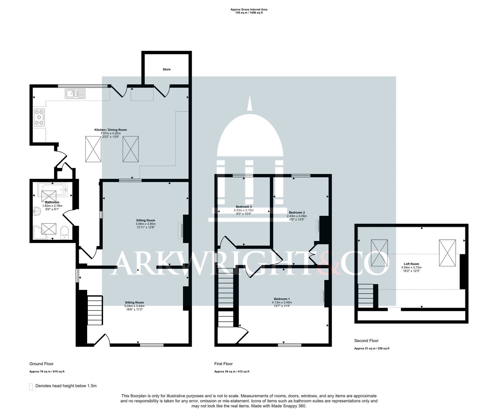 54, Abbey Street, Saffron Walden floorplan