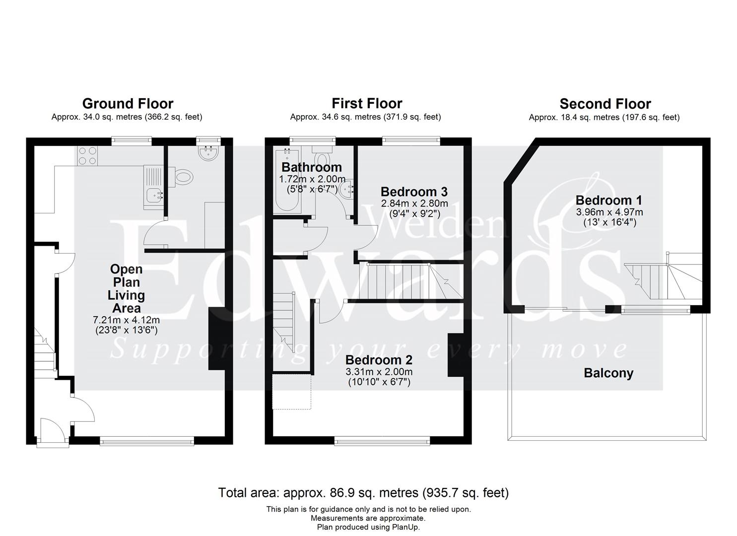 Pegasus, 1, Cox`s Court, Tiverton floorplan