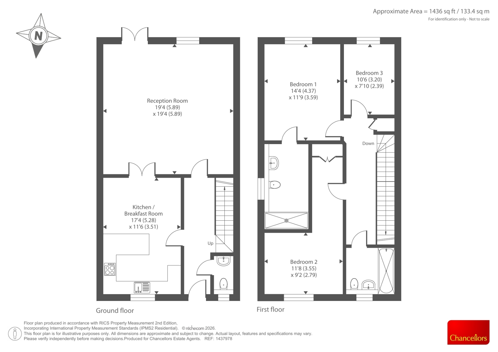10, The Willows, Oxford floorplan