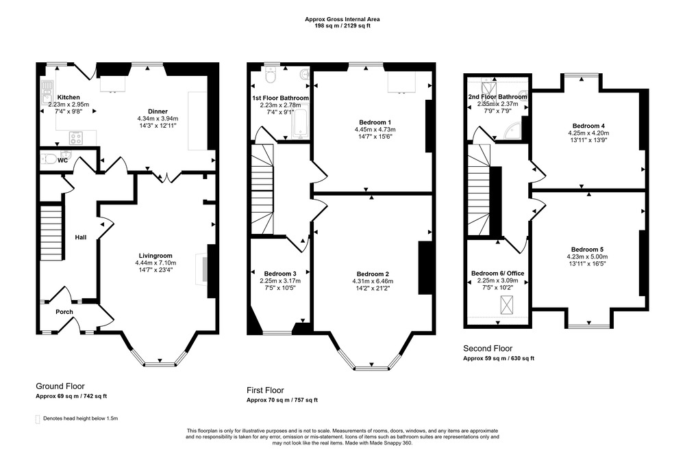 82, Seafield Road, Dundee floorplan