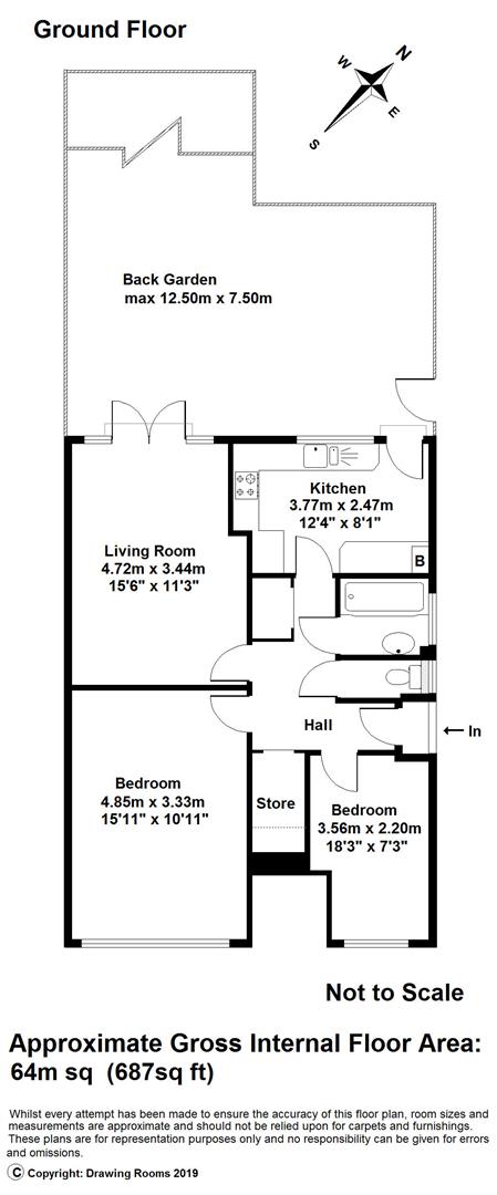 2 Bedrooms Flat for sale in Lovelace Road, Surbiton KT6