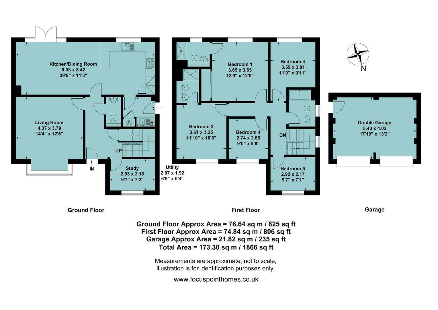 28, Swift Drive, Bodicote floorplan