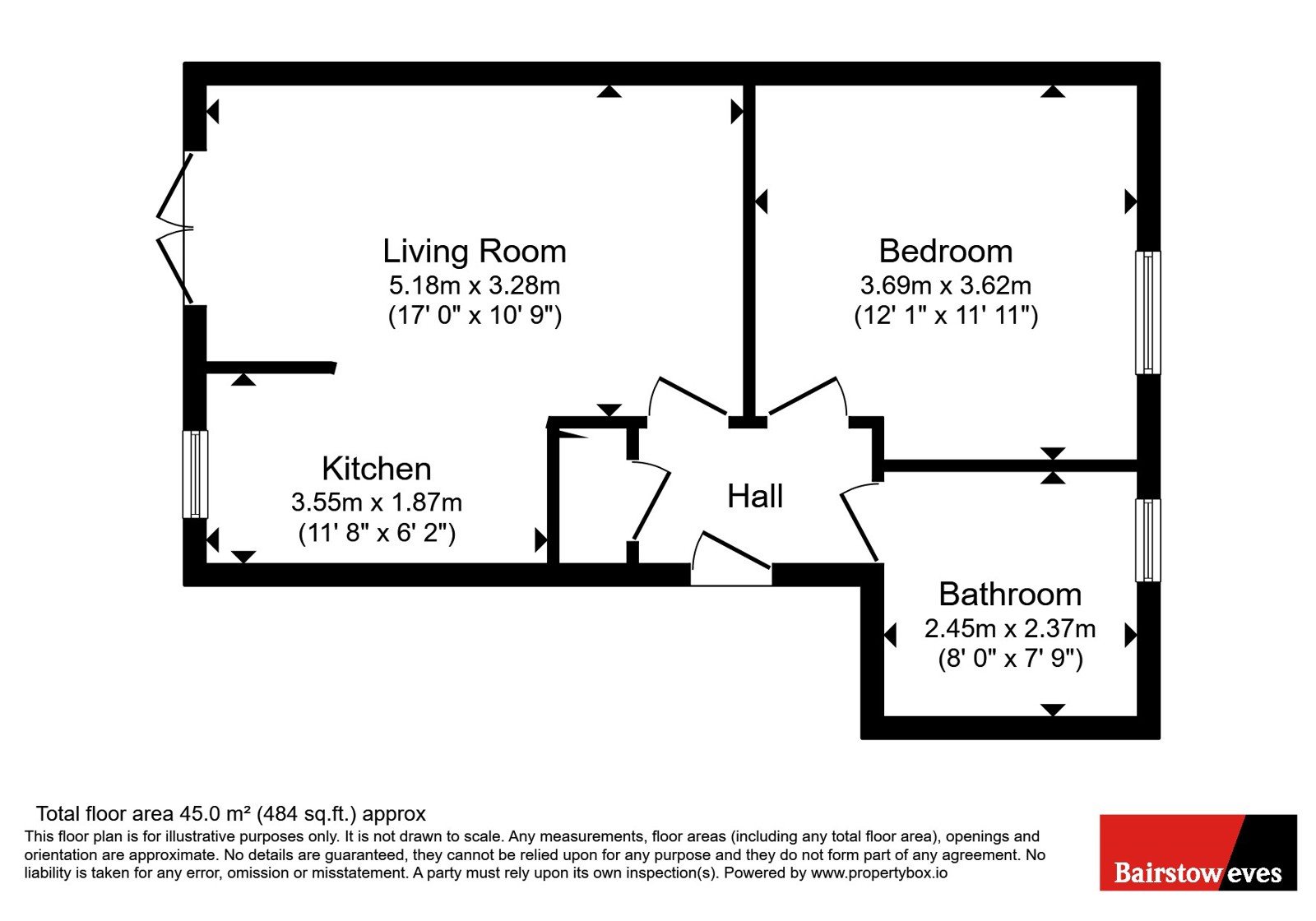 3 Pinewood Court,, Brocket Way, Essex floorplan