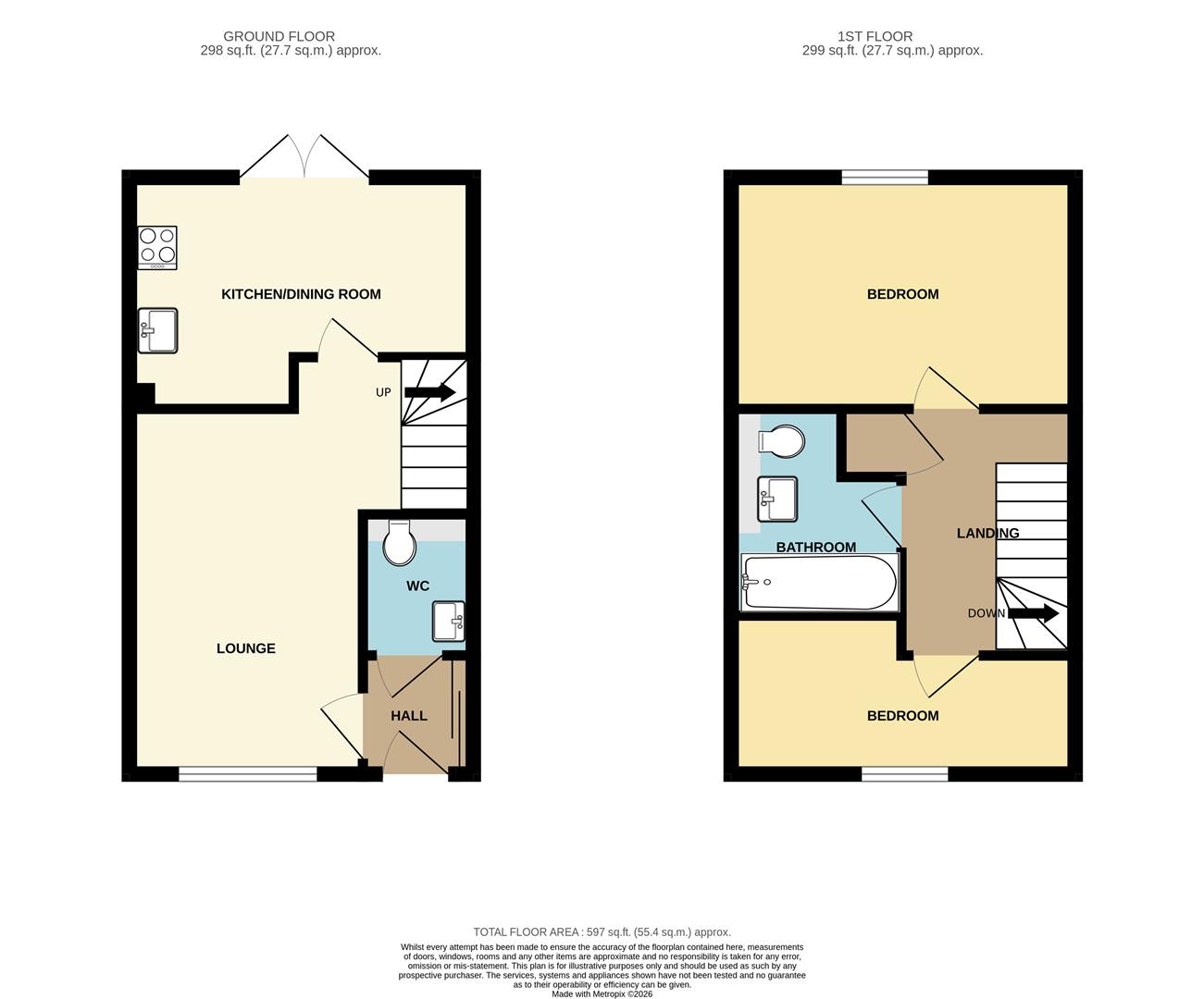20, St. Cuthberts Road, Ashbourne floorplan