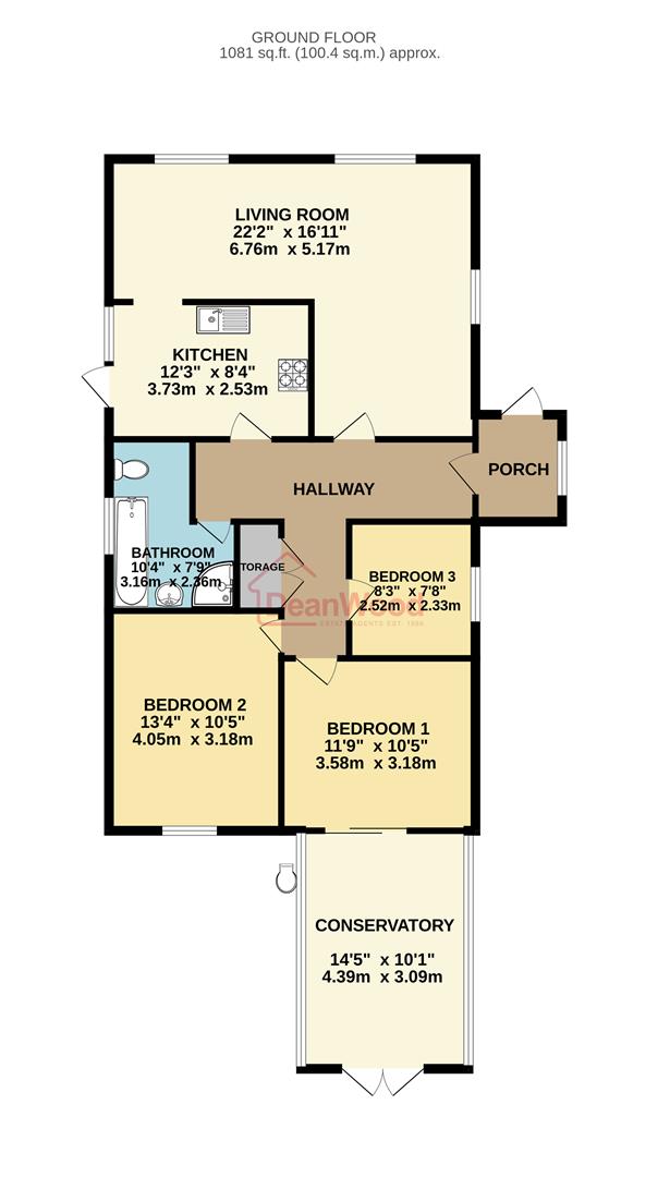12, Harcroft Avenue, Douglas floorplan
