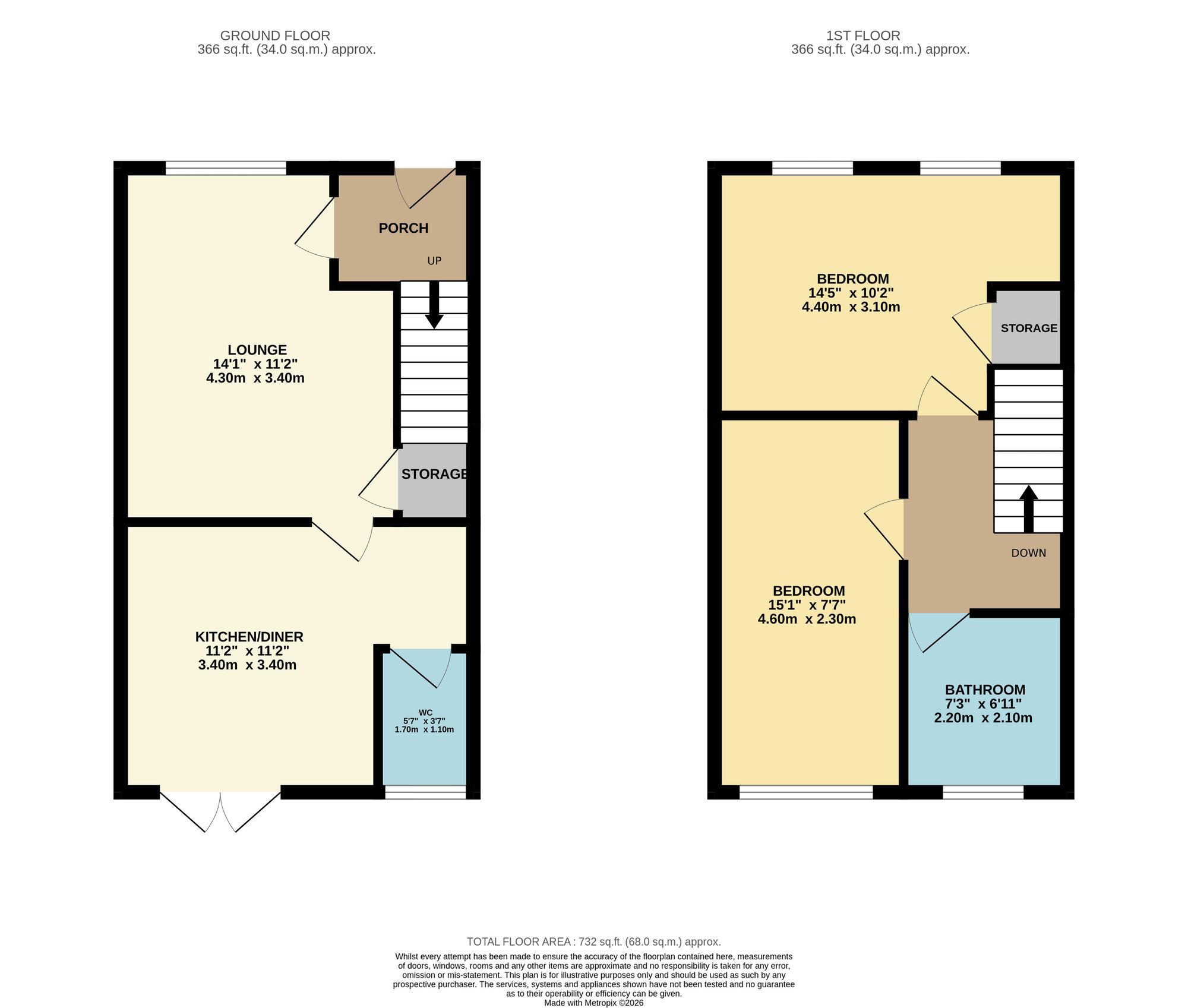 63 Elderfield Road, Bolton floorplan
