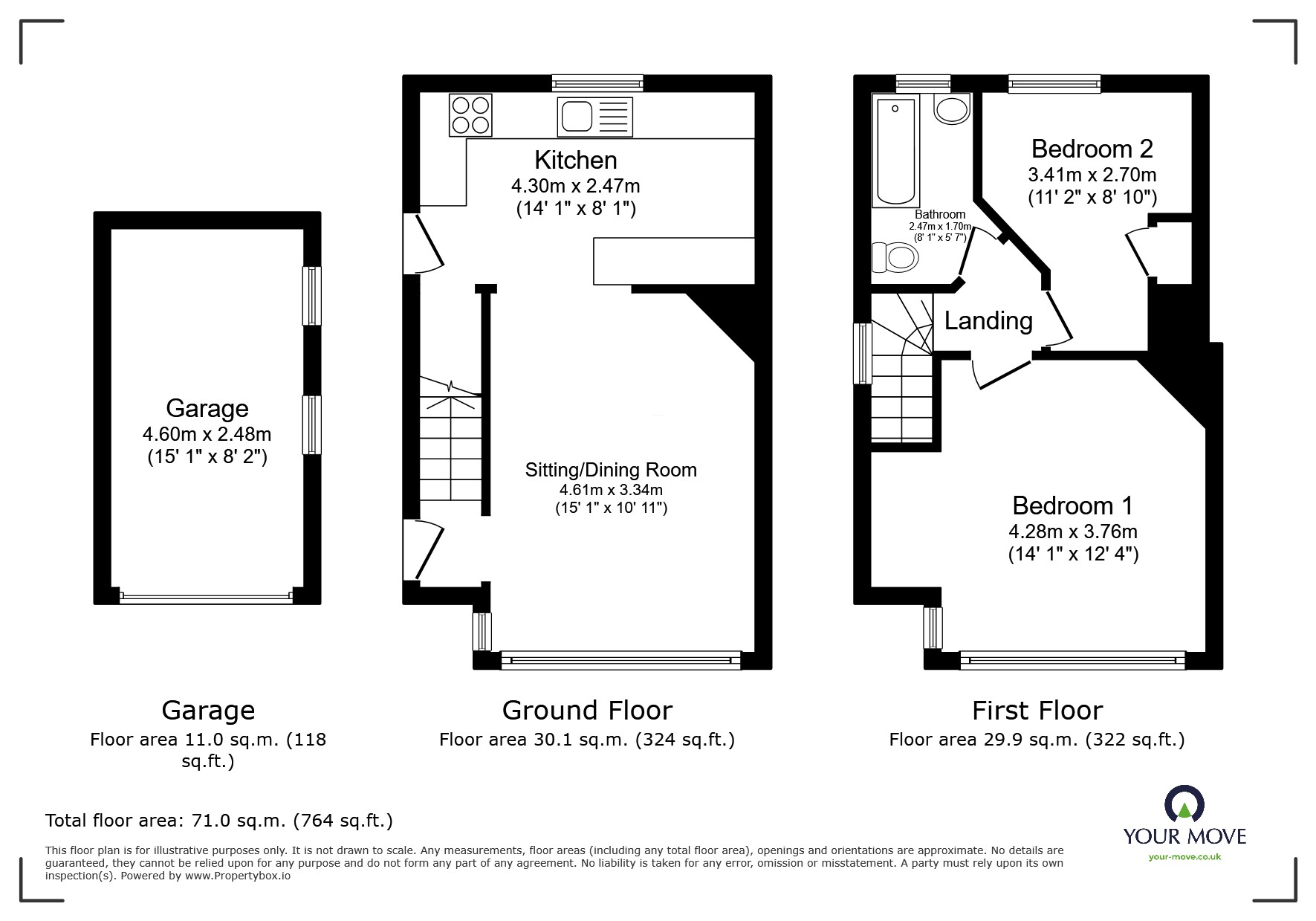 40, Langley Avenue, Hertfordshire floorplan
