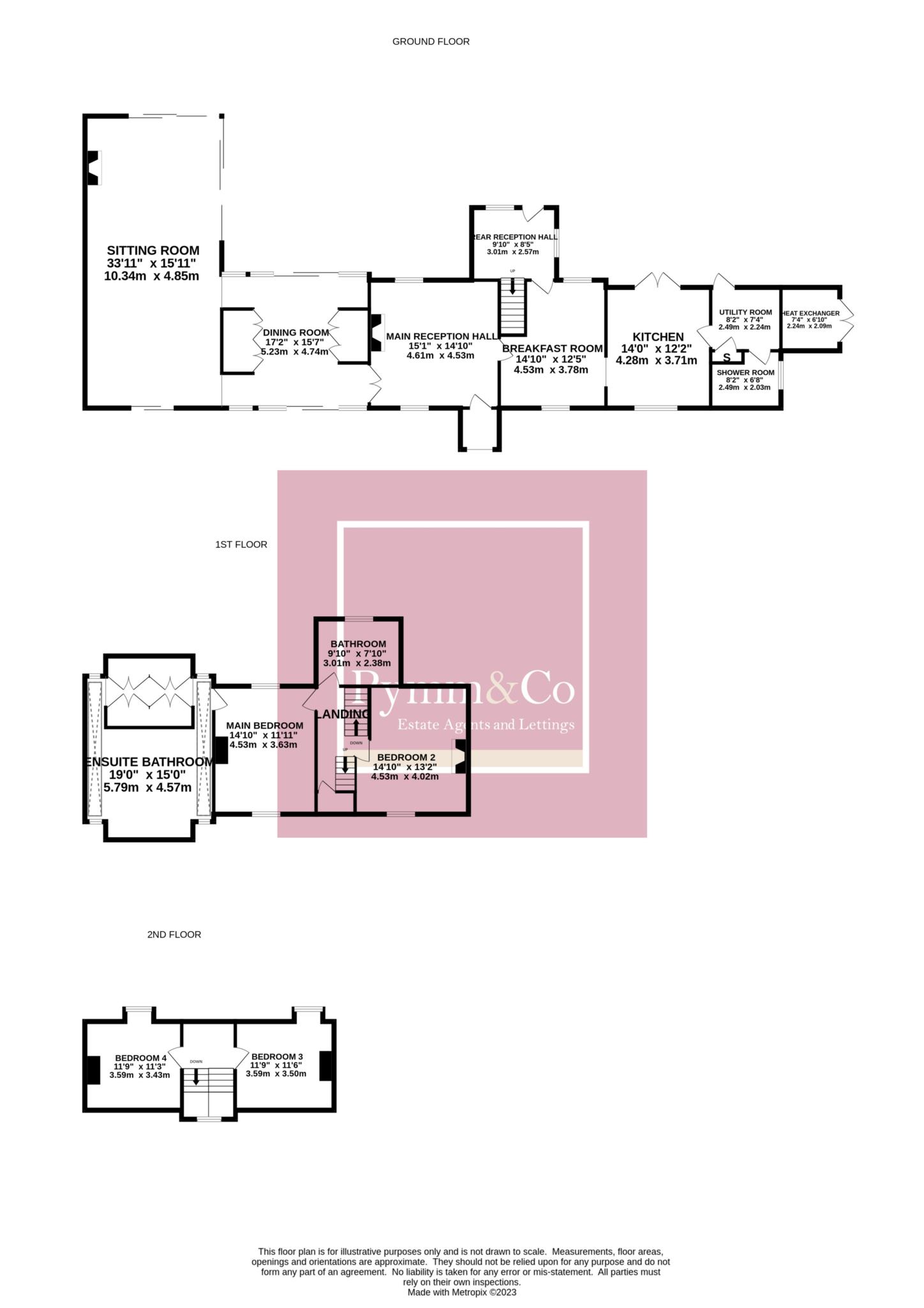 Ivy House Farm, Weston Green Road, Norwich floorplan