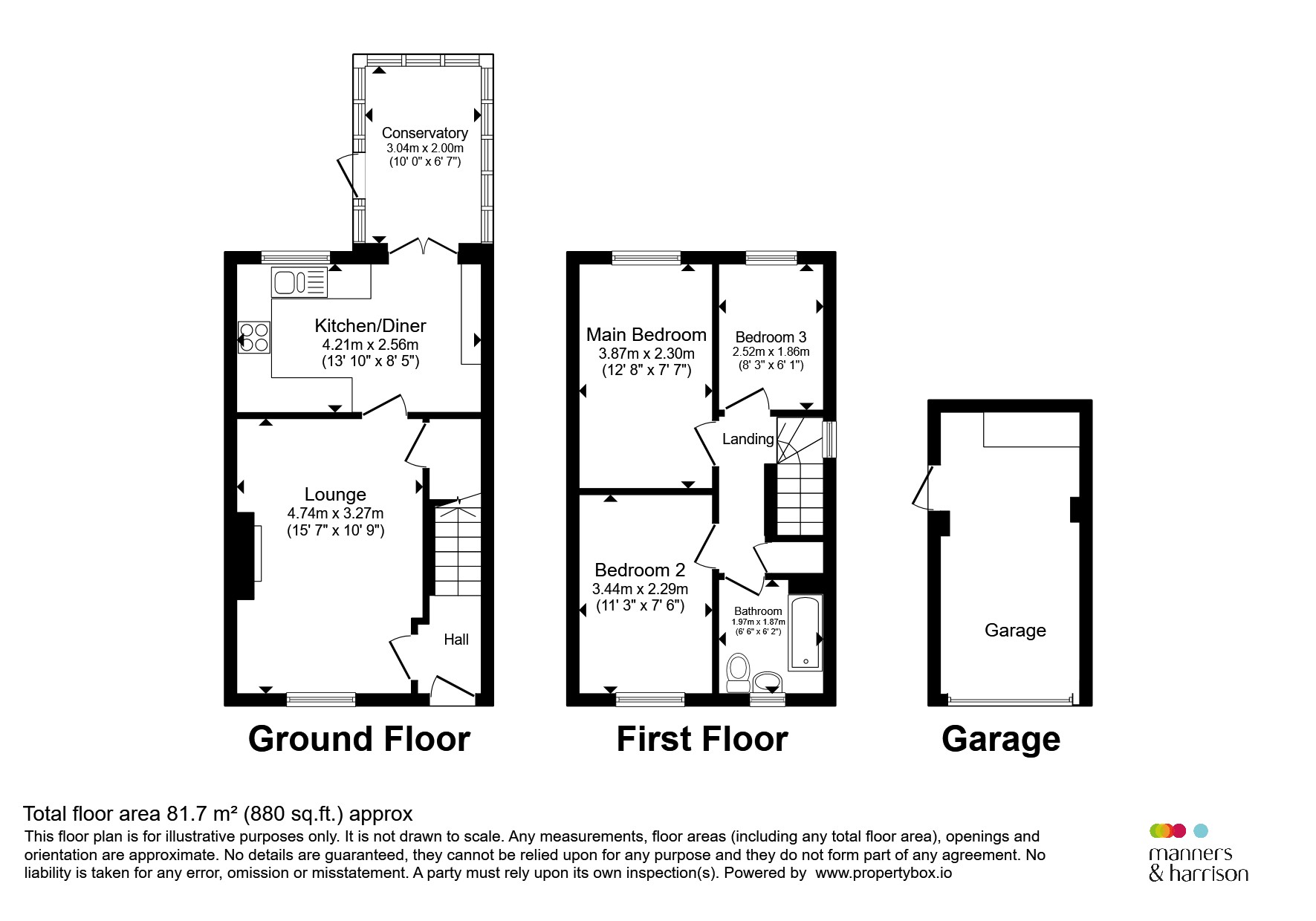 14, Dunlin Road, Hartlepool floorplan