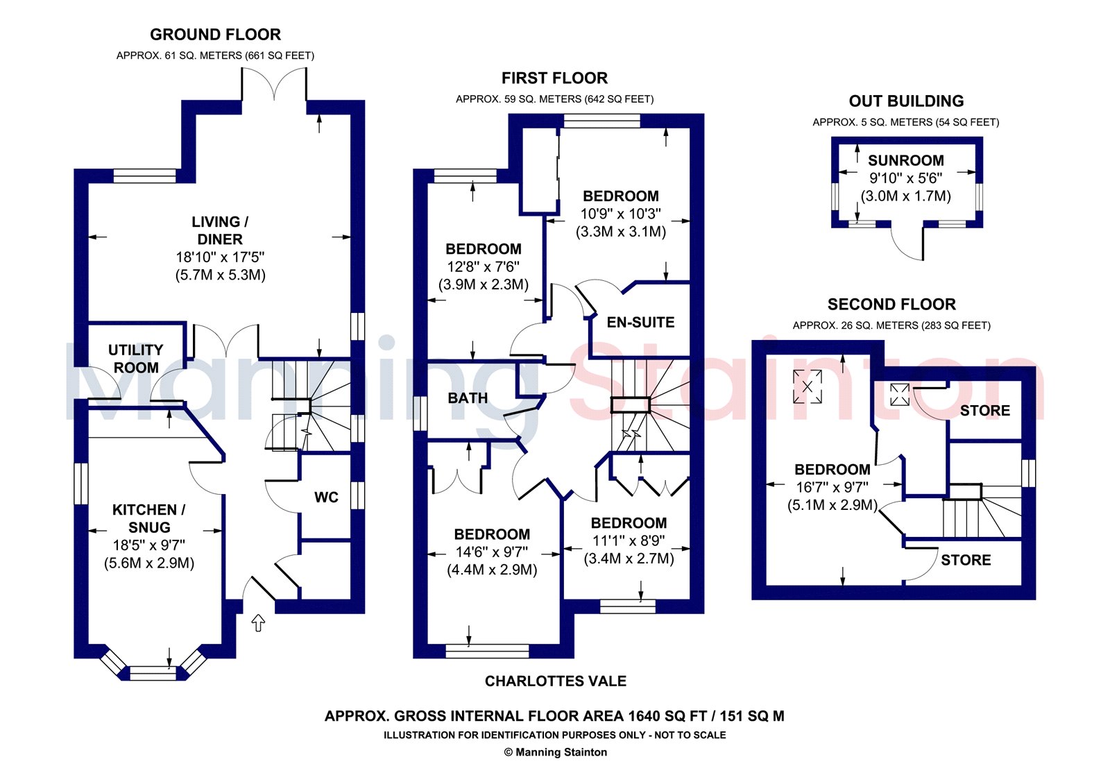 4, Charlottes Vale, Leeds floorplan