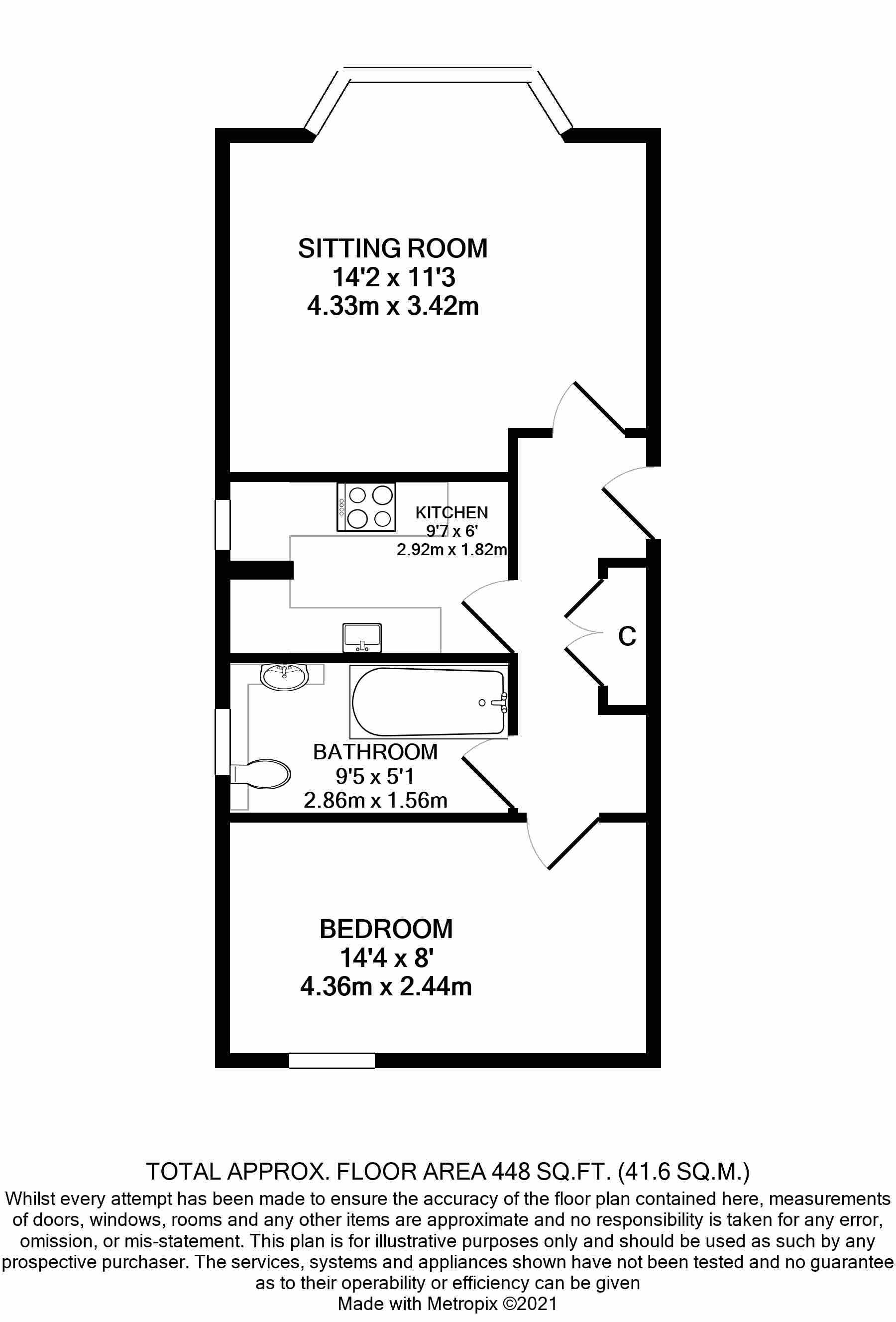 2, New Town, Uckfield  floorplan