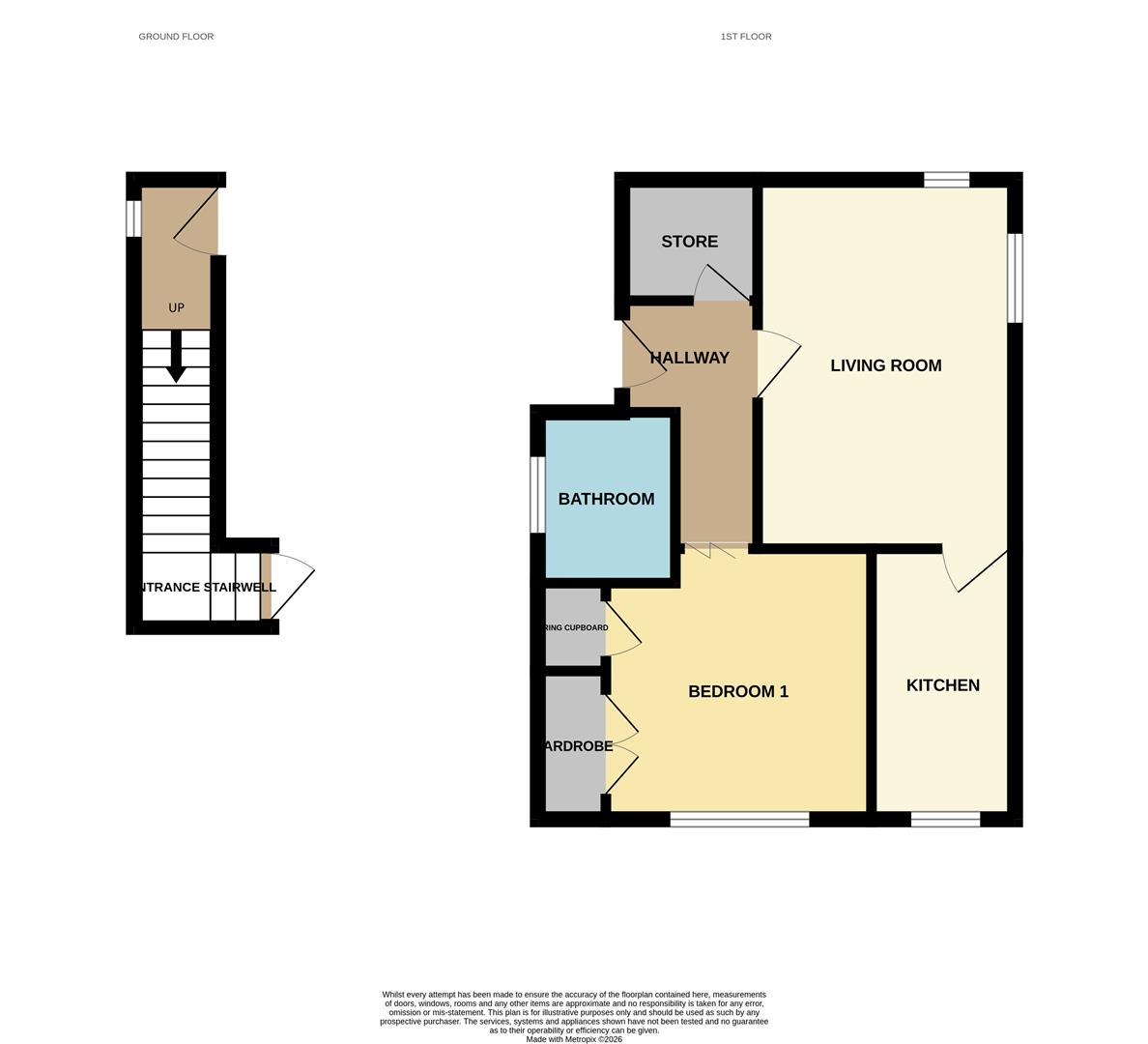 Flat 6, Chapel Court, Chapel Street, Mossley floorplan