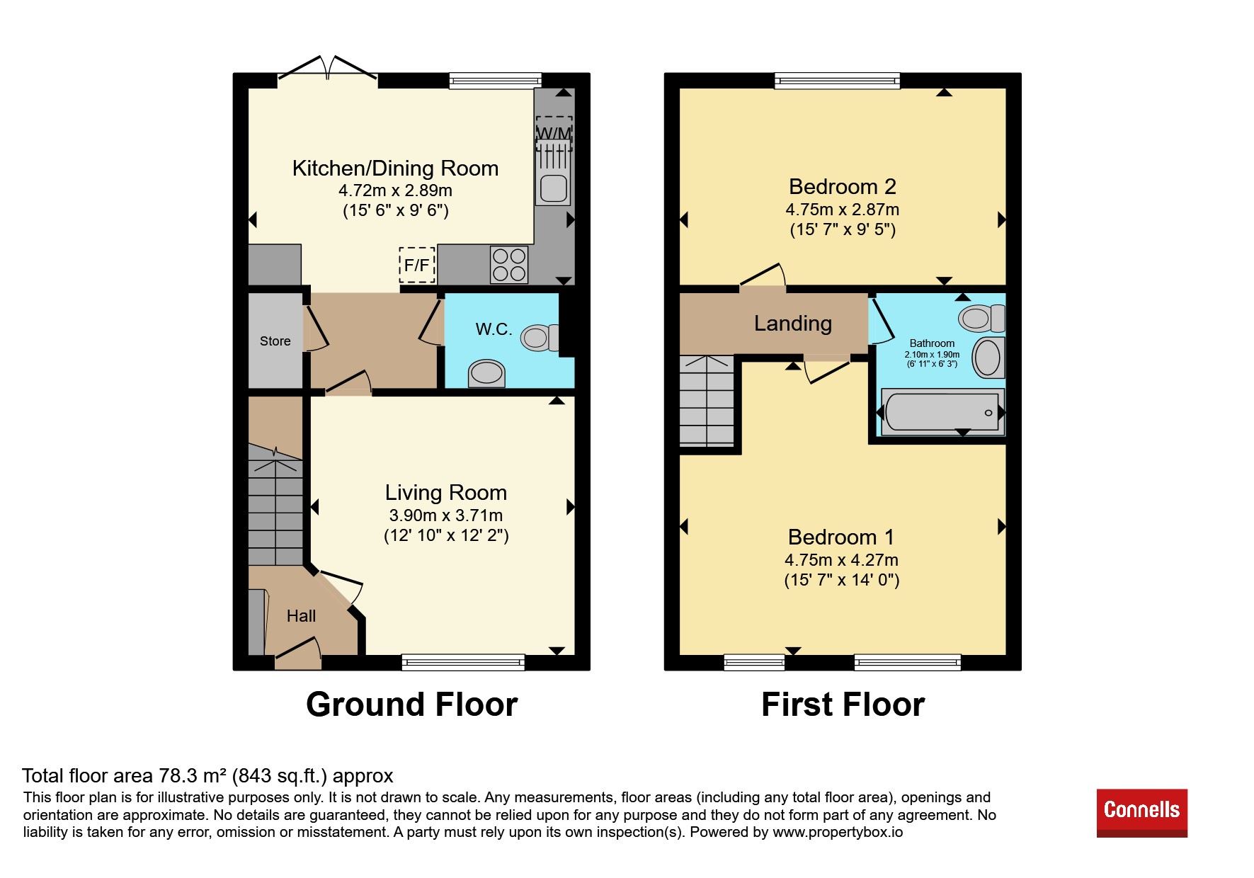 20, Peregrine Way, St. Albans floorplan