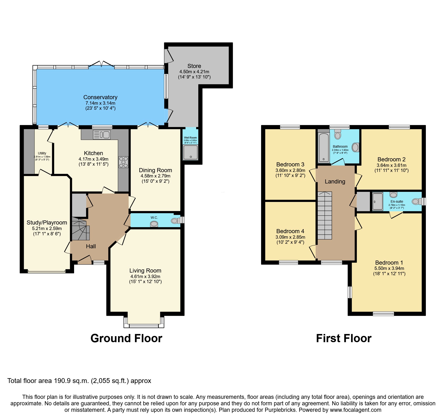 26, The Pavilion, Coventry floorplan