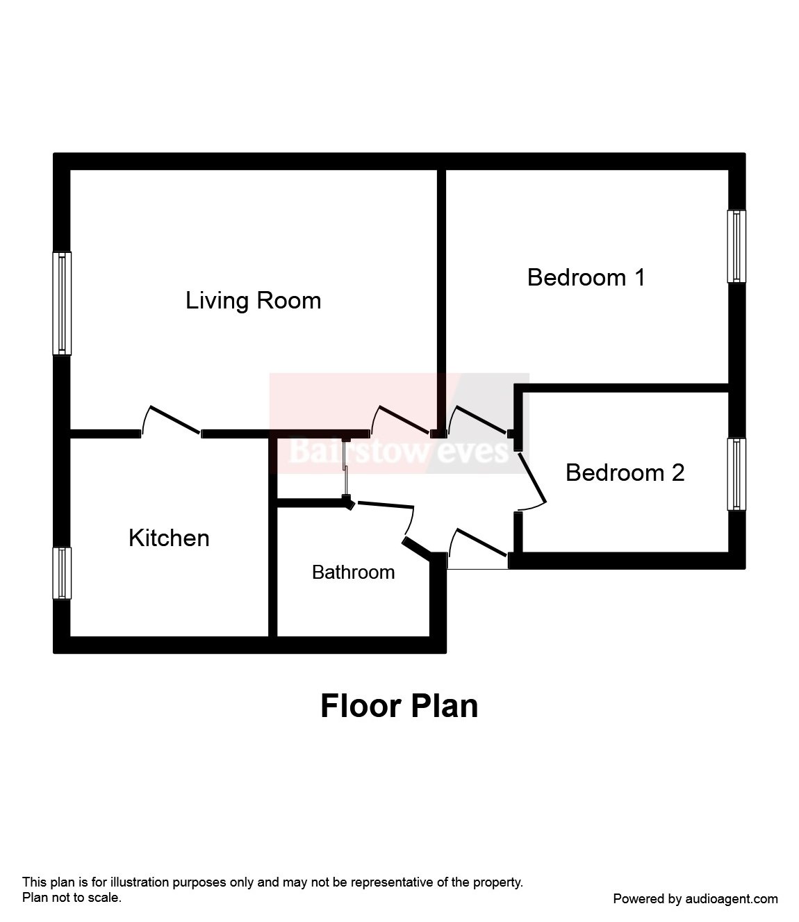 2 Bedrooms Flat to rent in Dellow Close, Hainault IG2