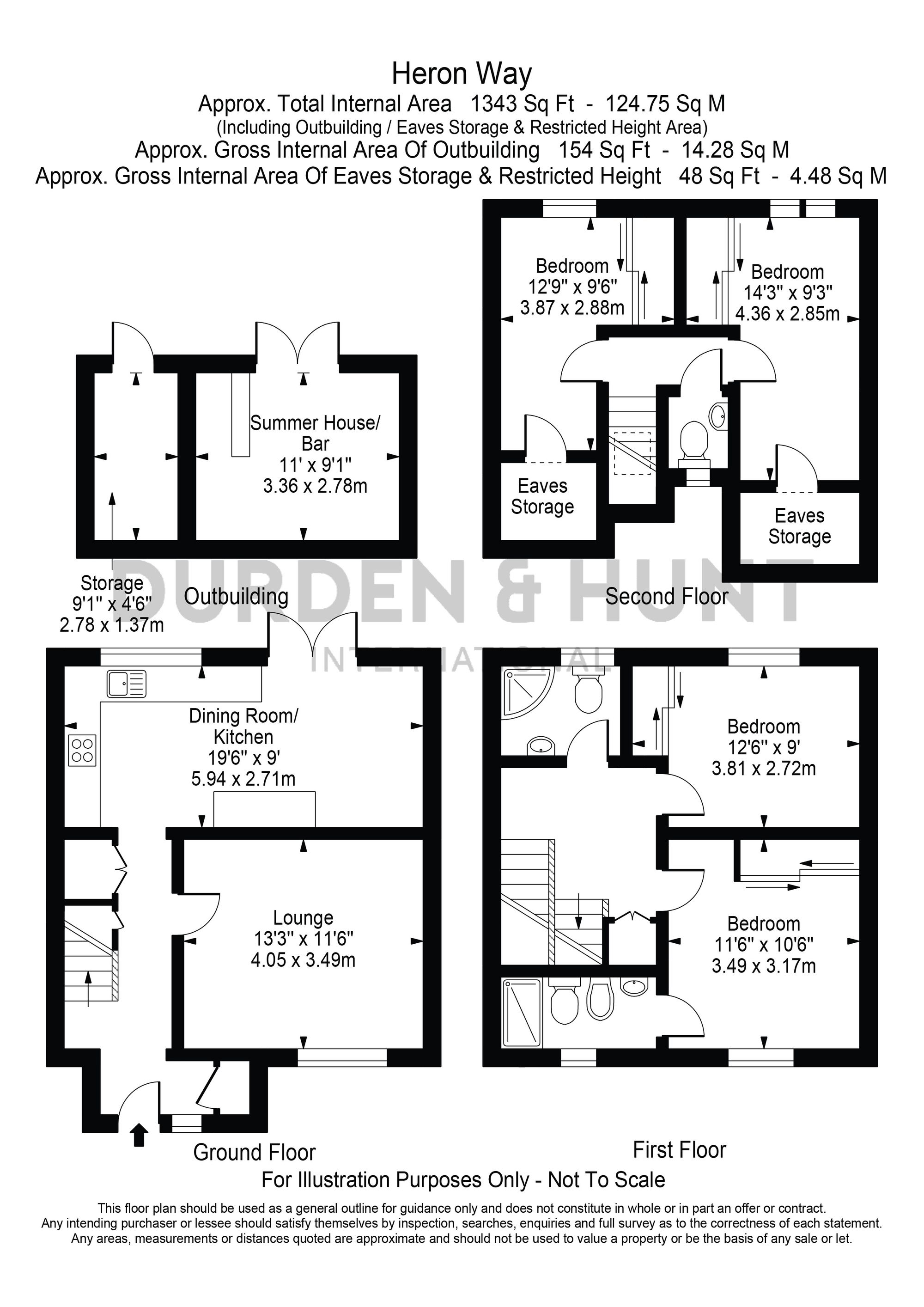 81 Heron Way, Upminster floorplan