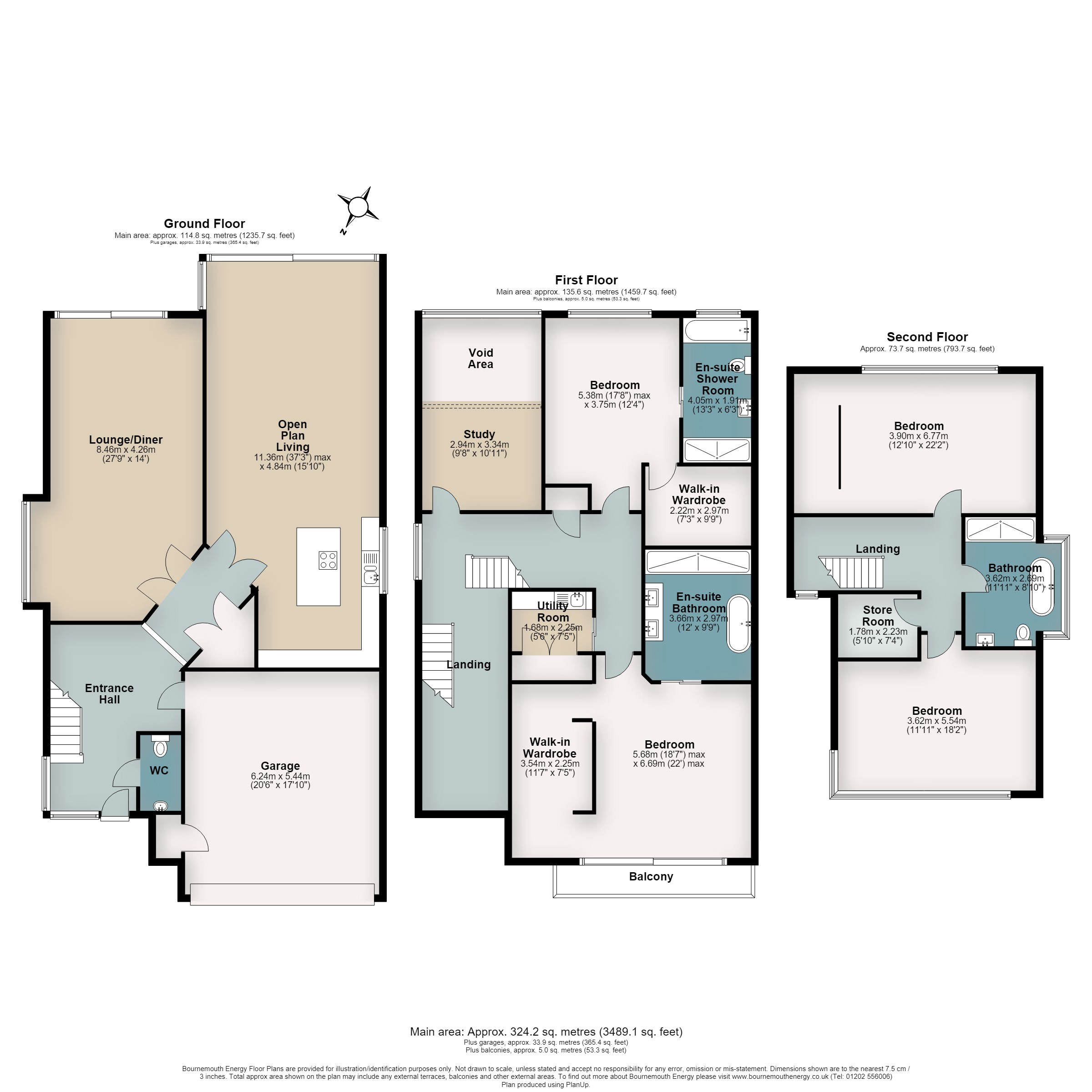 17A,, Nairn Road, Dorset floorplan