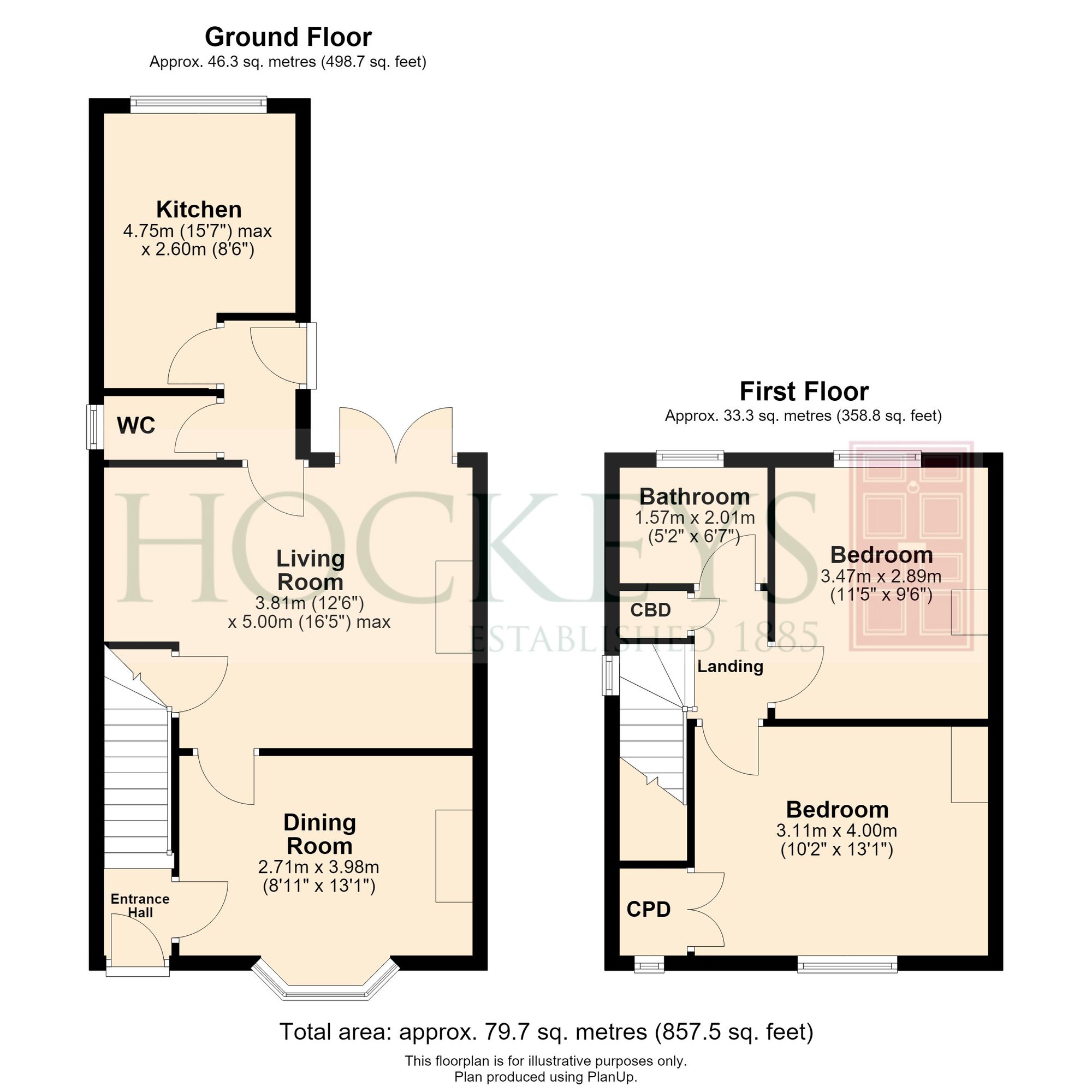 28 Brooks Road, Cambridge floorplan