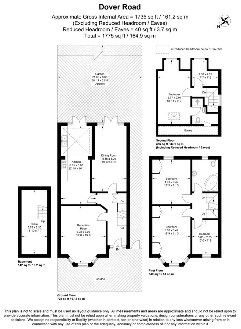 36, Dover Road, Wanstead floorplan