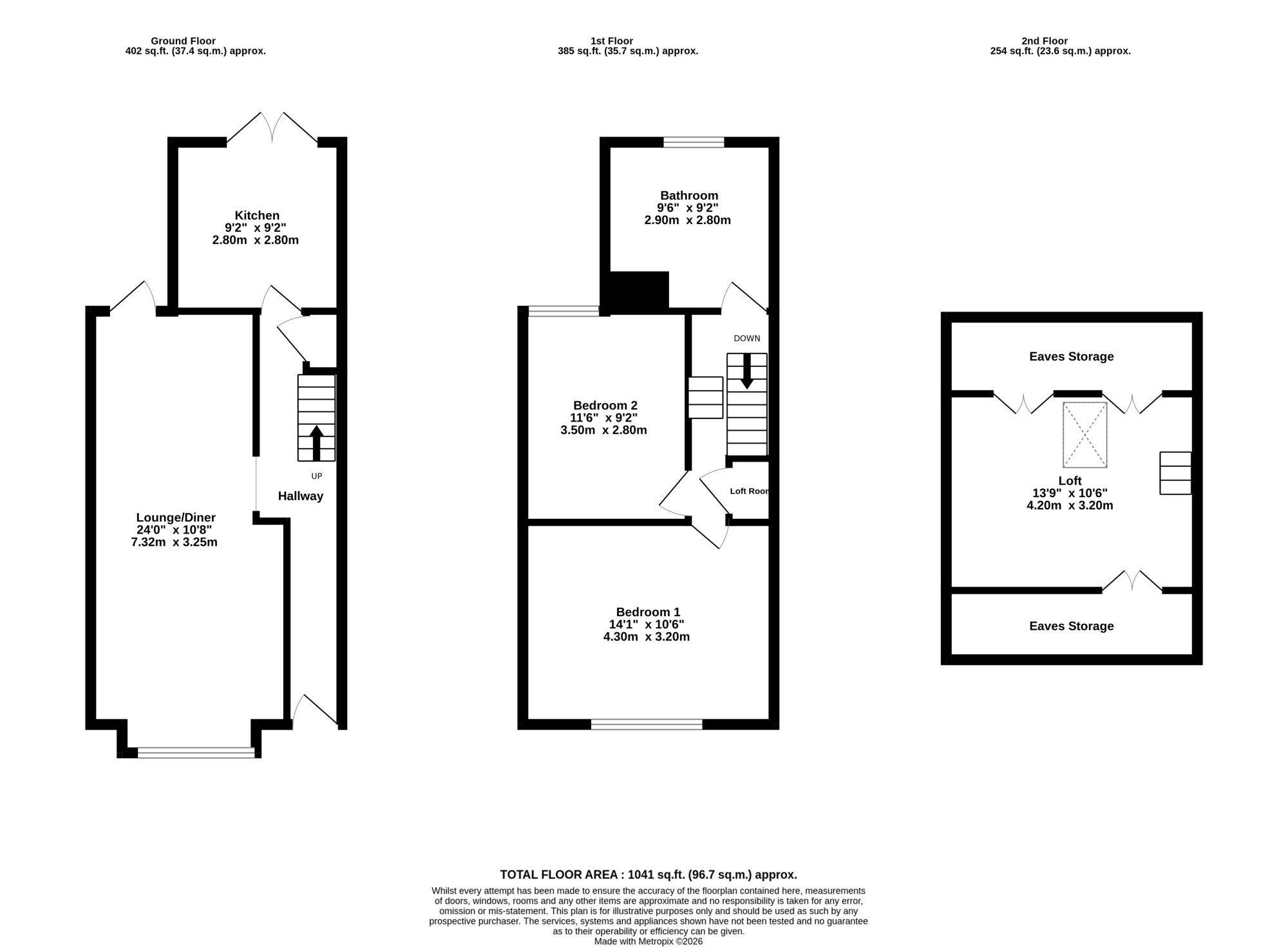 39, Canon Road, Bromley floorplan