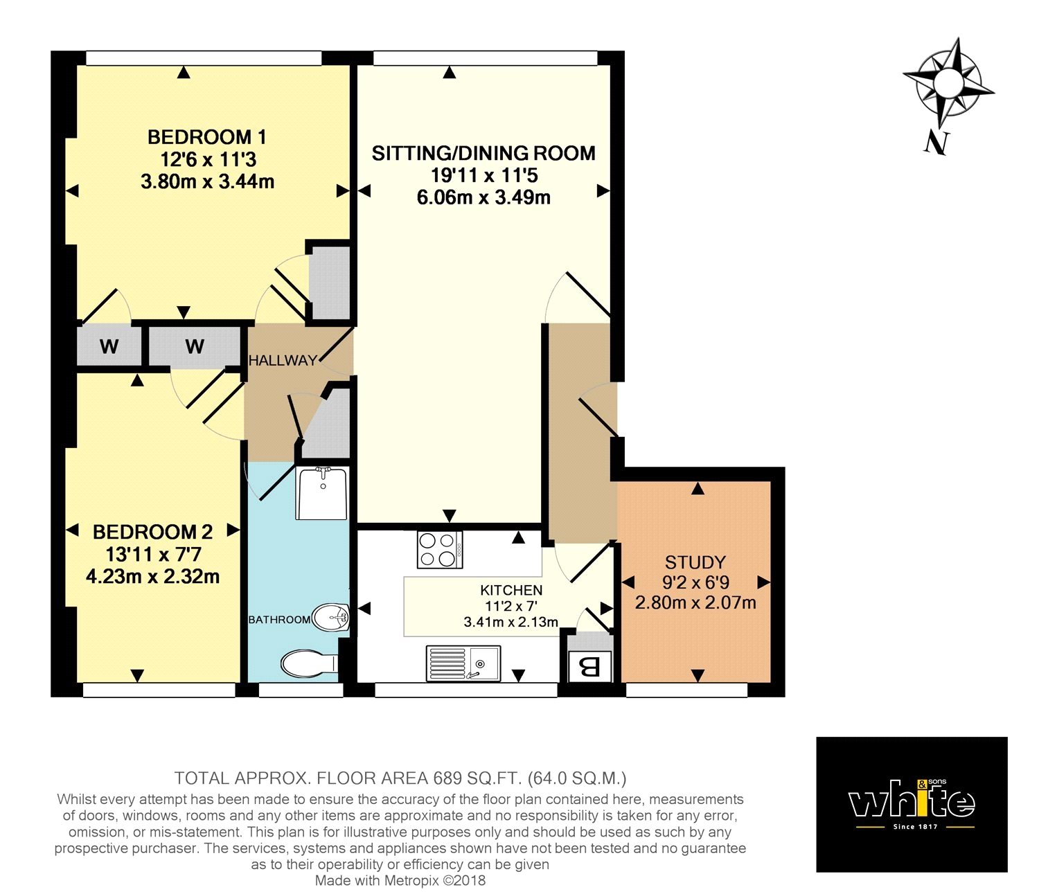 2 Bedrooms Flat to rent in East Hill Court, East Hill, Oxted, Surrey RH8