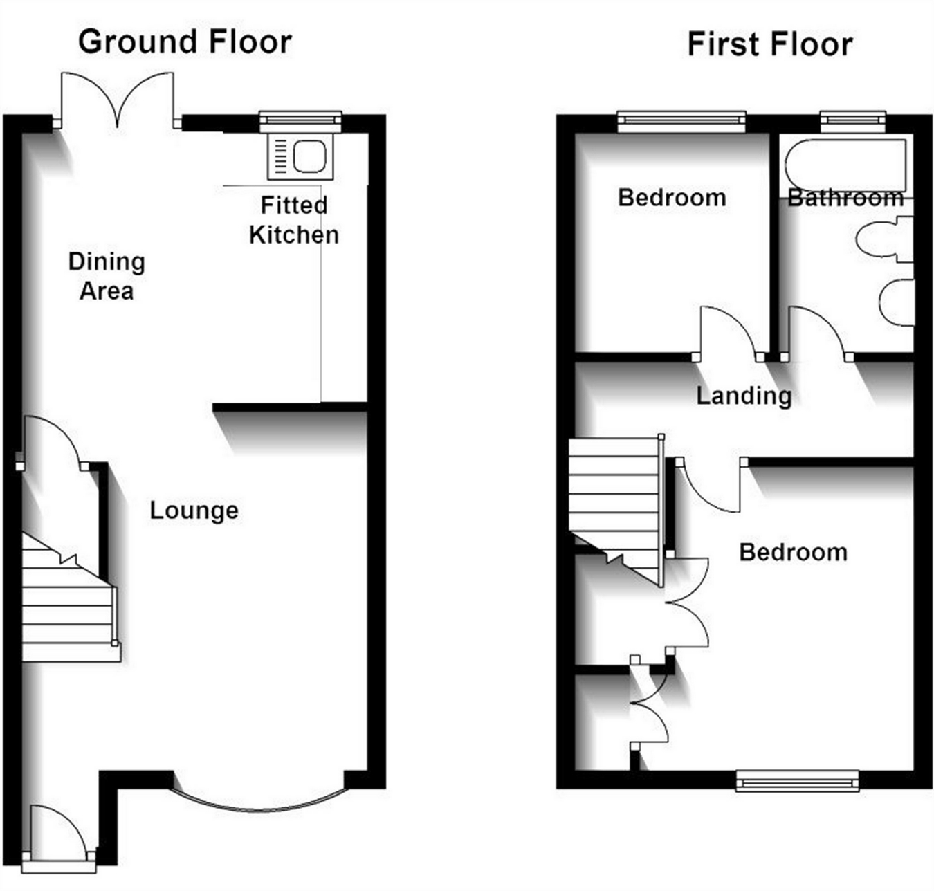 2 Bedrooms End terrace house for sale in Ladywell Prospect, Sawbridgeworth, Herts CM21